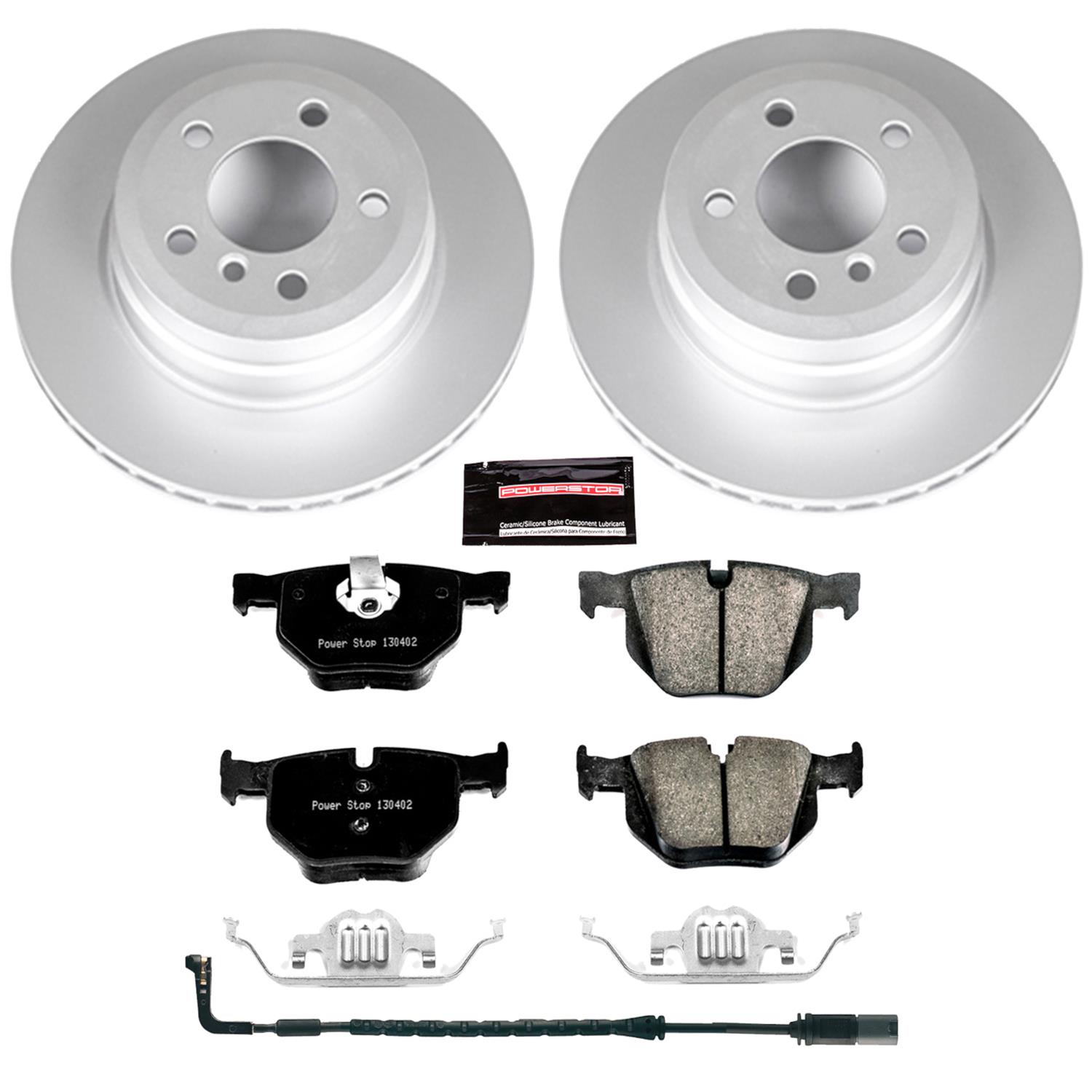 Power Stop 07-10 BMW X5 Front & Rear Z23 Evolution Sport Coated Brake Kit (1x psbCRK4693, 1x psbCRK5984) thumbnail 7