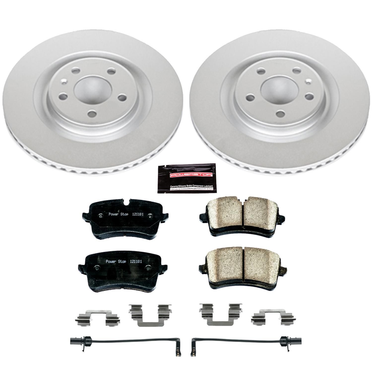 Power Stop 2012 Audi A7 Quattro Front & Rear Z23 Evolution Sport Coated Brake Kit (1x psbCRK6129, 1x psbCRK6001) thumbnail 8