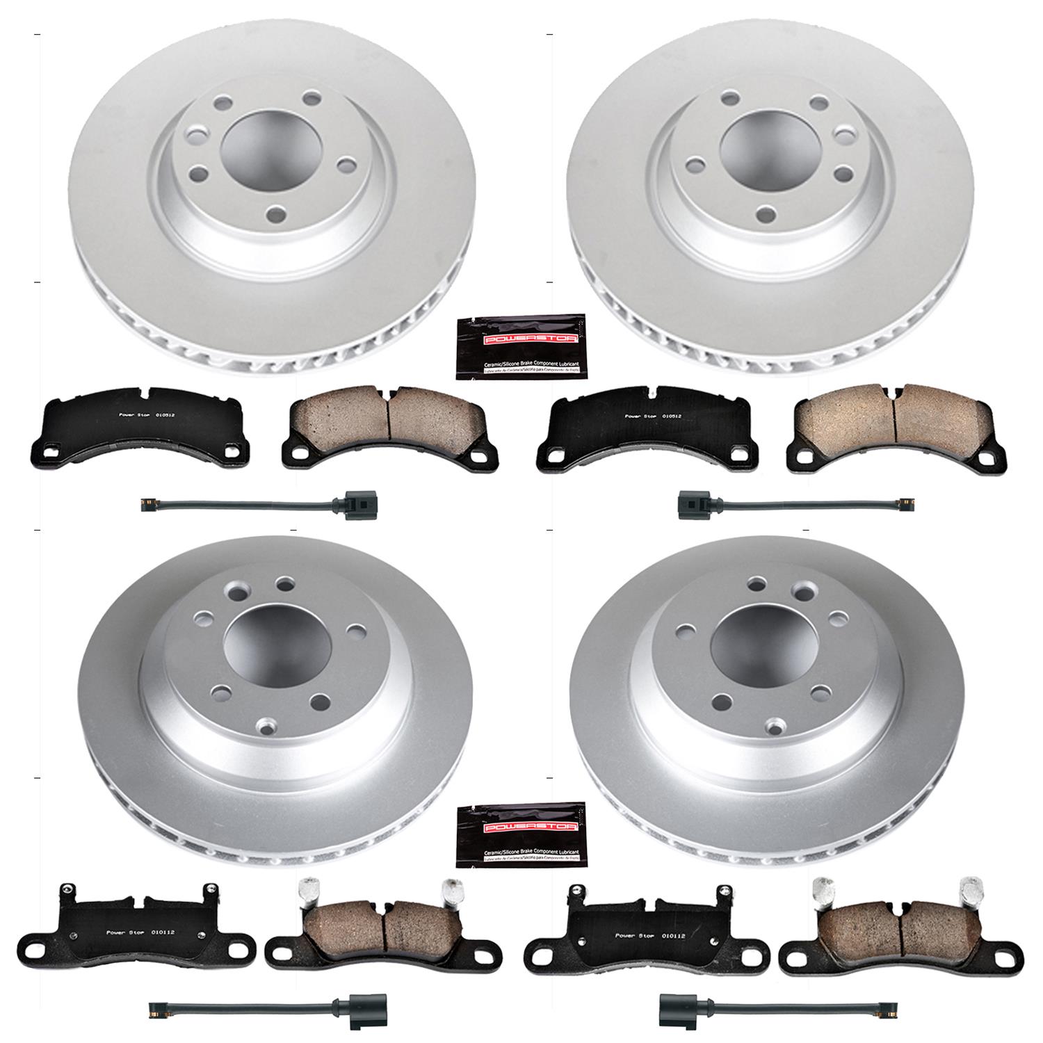 Power Stop 11-18 Porsche Cayenne Front & Rear Z23 Evolution Sport Coated Brake Kit (1x psbCRK6049, 1x psbCRK5979) thumbnail 4