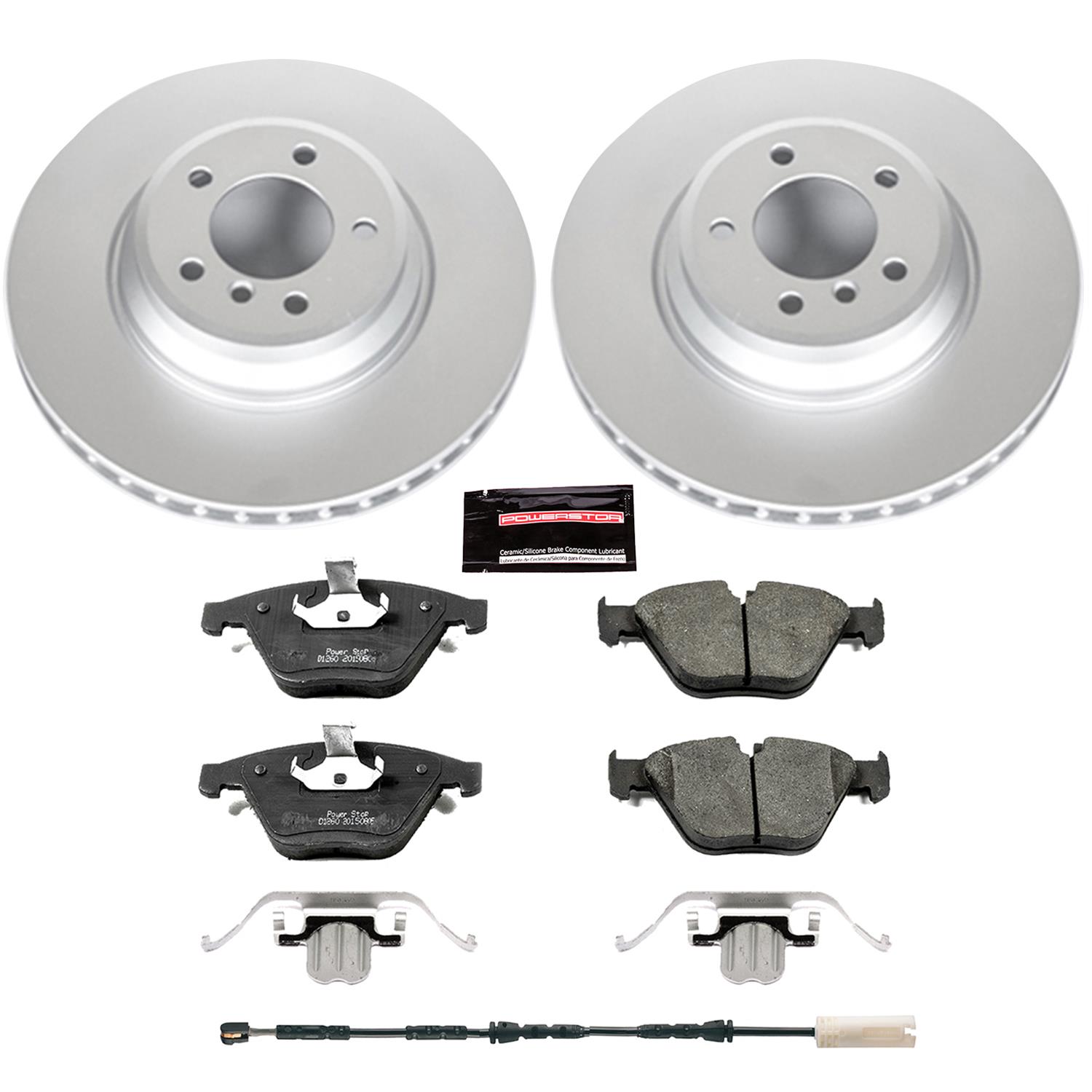 Power Stop 11-13 BMW 335i Front & Rear Z23 Evolution Sport Coated Brake Kit (1x psbCRK6055, 1x psbCRK5982) thumbnail 7