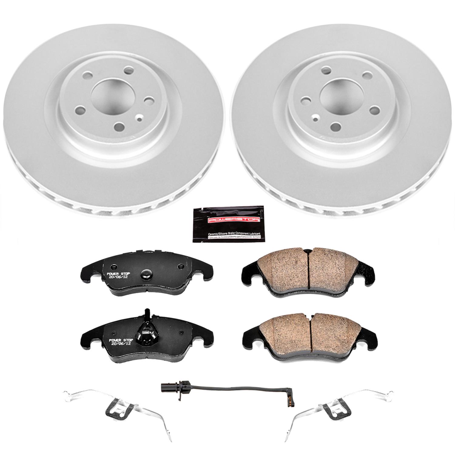 Power Stop 2011 Audi S4 Front & Rear Z23 Evolution Sport Coated Brake Kit (1x psbCRK6154, 1x psbCRK5678) thumbnail 7
