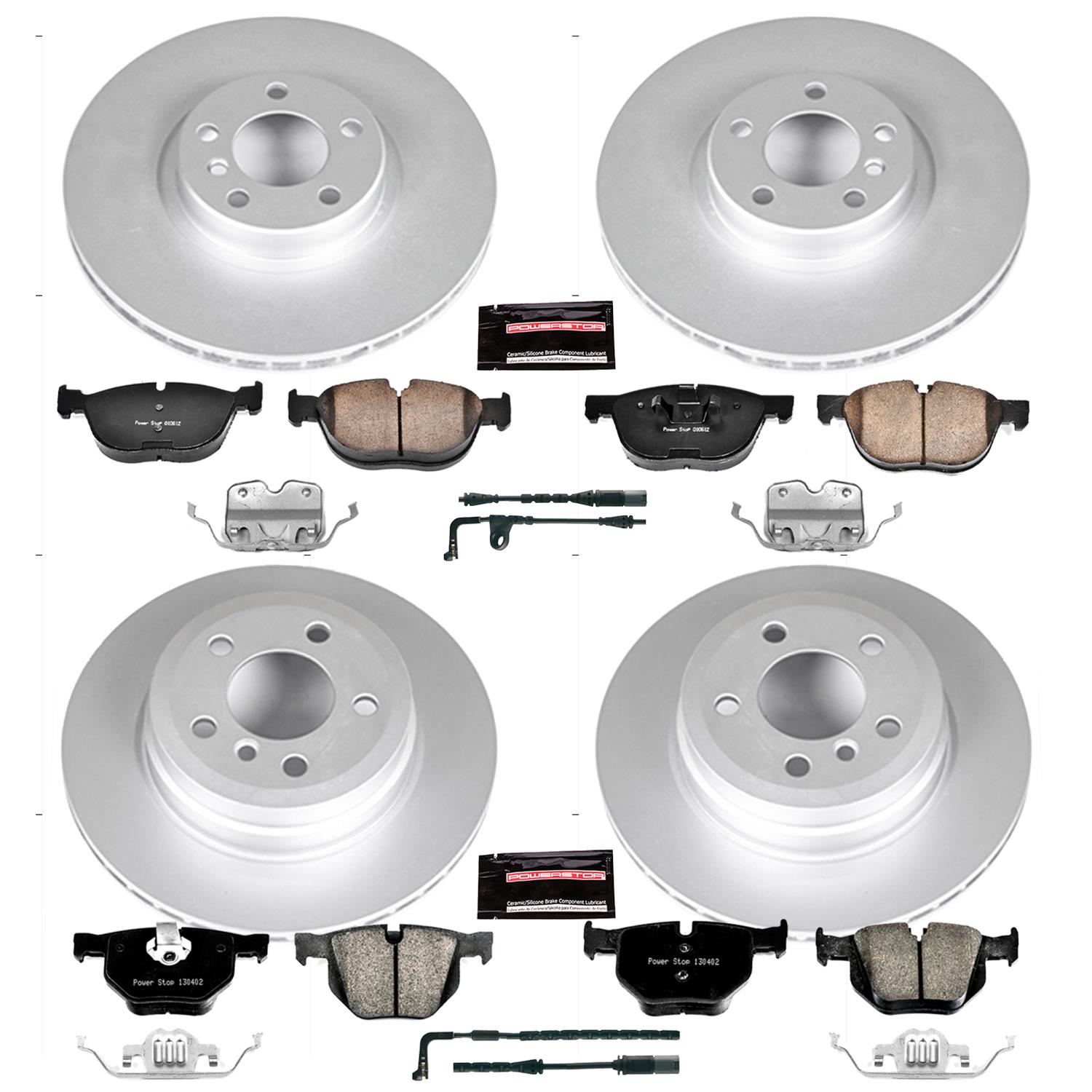 Power Stop 2009 BMW X5 Front & Rear Z23 Evolution Sport Coated Brake Kit (1x psbCRK5984, 1x psbCRK4692) thumbnail 4