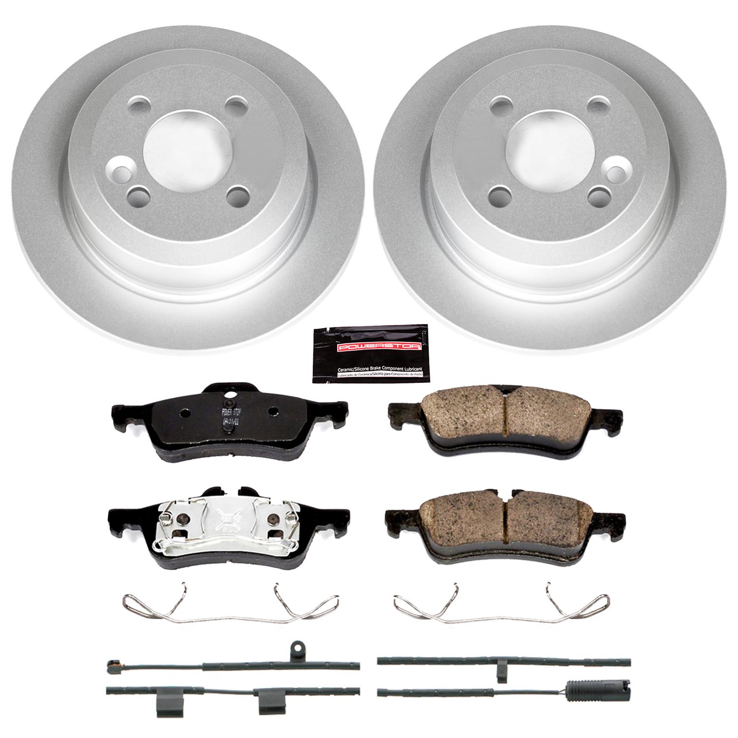 Power Stop 07-08 Mini Cooper Front & Rear Z23 Evolution Sport Coated Brake Kit (1x psbCRK5780, 1x psbCRK6280) thumbnail 2