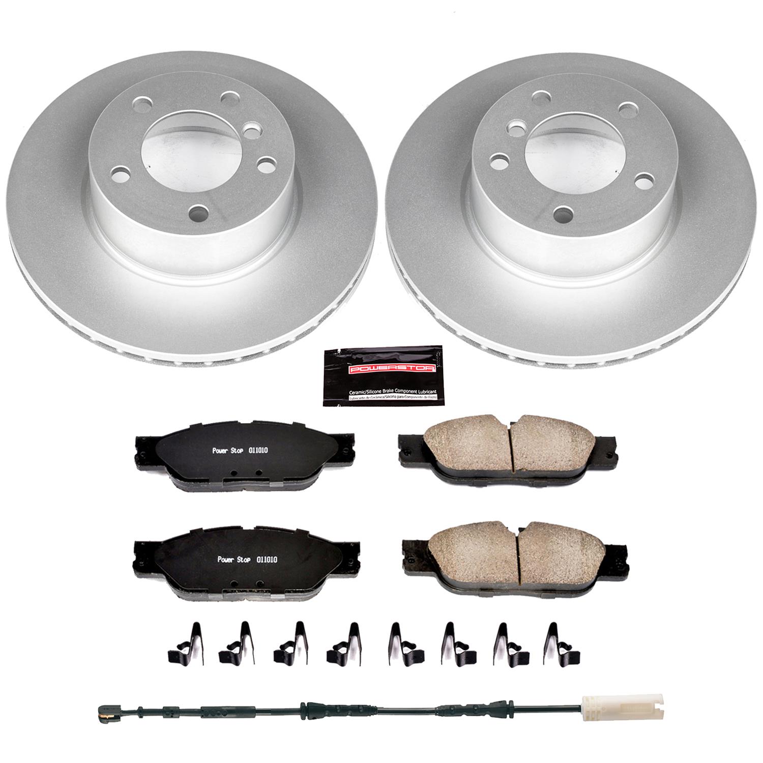 Power Stop 10-13 BMW 128i Front & Rear Z23 Evolution Sport Coated Brake Kit (1x psbCRK6348, 1x psbCRK6346) thumbnail 5