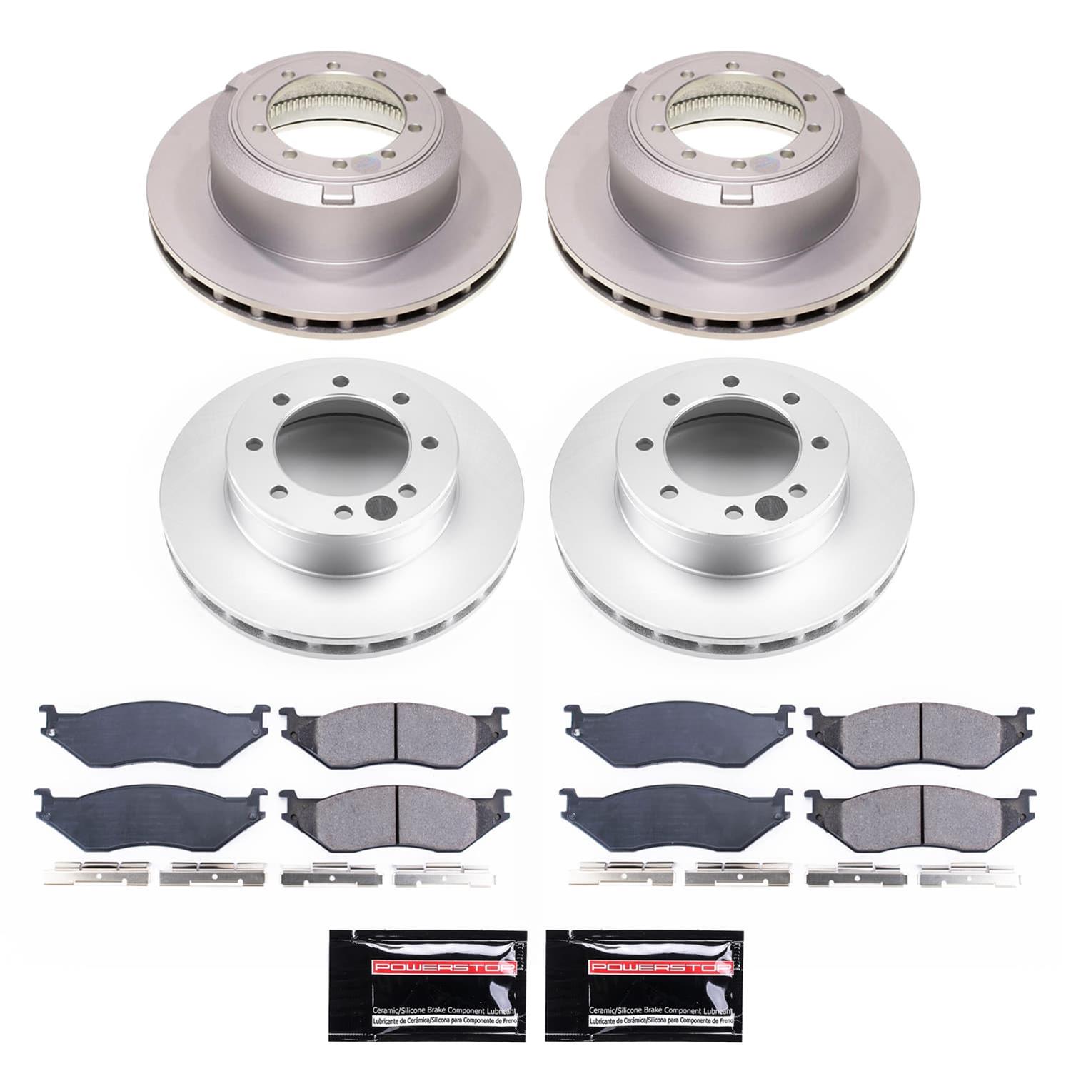 PowerStop - Brake Rotor and Pad Combos for 2002-2004 F-450 SUPER DUTY, F-550 DUTY CRK6408 Disc Kit thumbnail 5