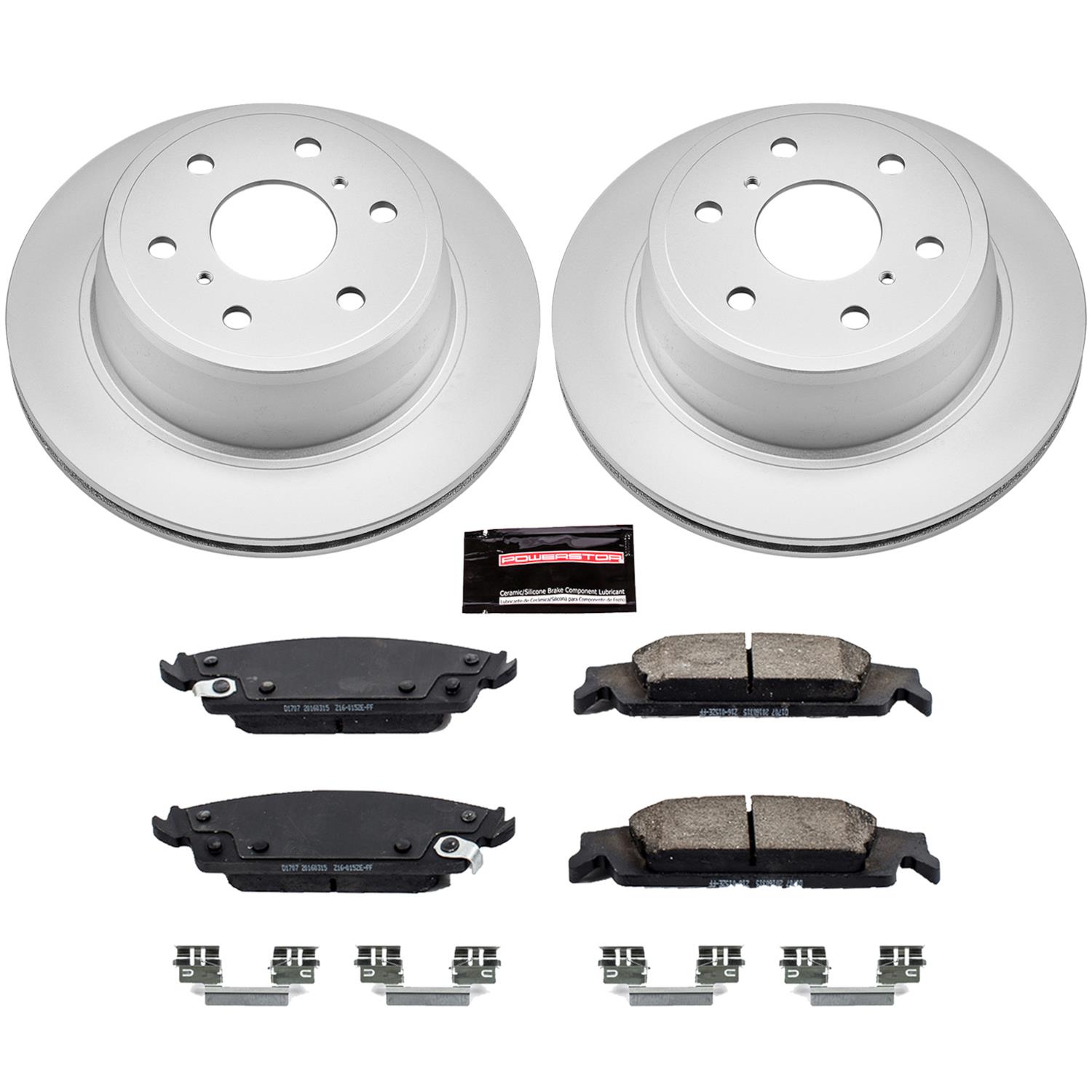 Power Stop 15-19 Chevrolet Tahoe Front & Rear Z17 Evolution Geomet Coated Brake Kit (1x psbCRK6562, 1x psbCRK5519) thumbnail 7