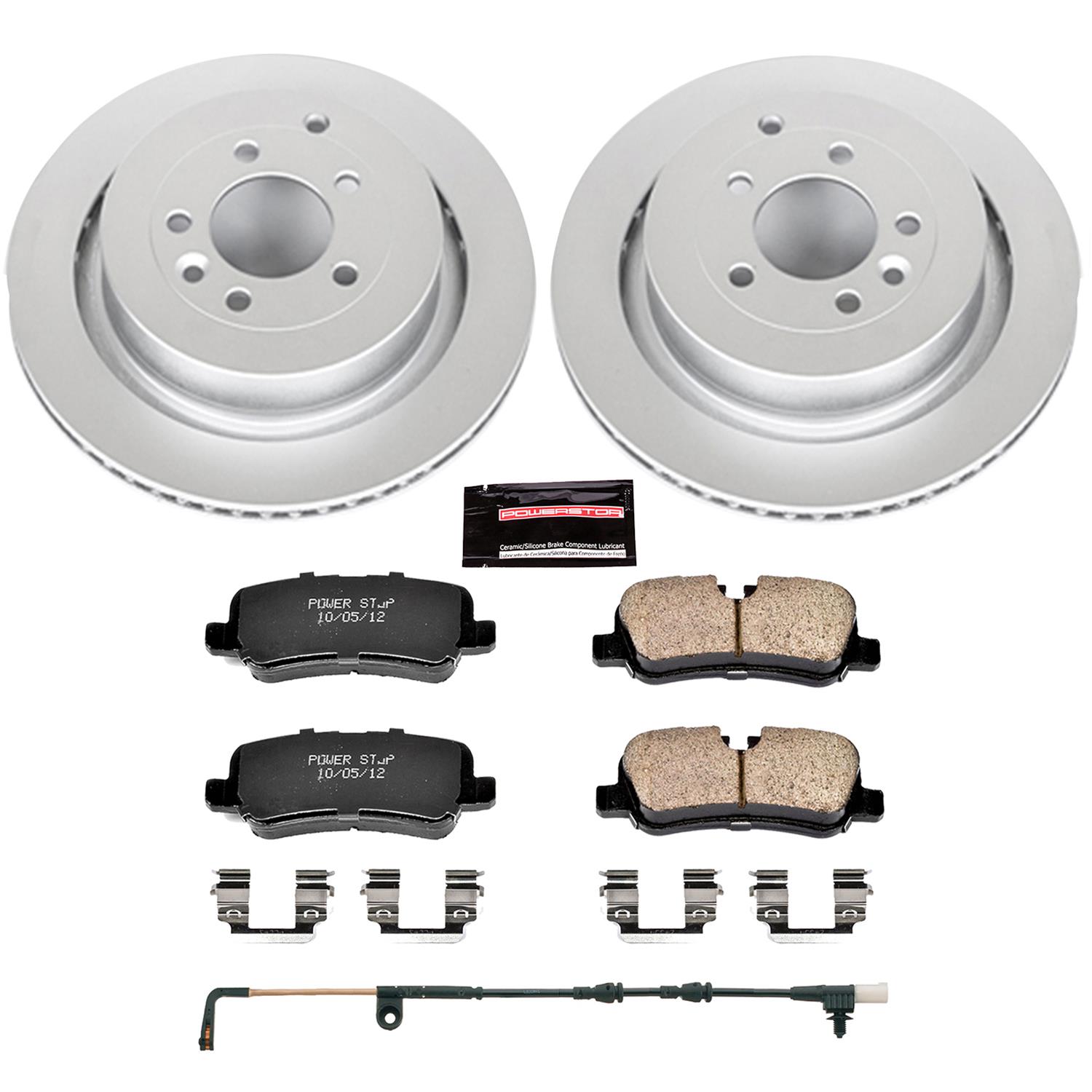 Power Stop 2010 Land Rover LR4 Front & Rear Z23 Evolution Sport Coated Brake Kit (1x psbCRK6719, 1x psbCRK6564) thumbnail 5
