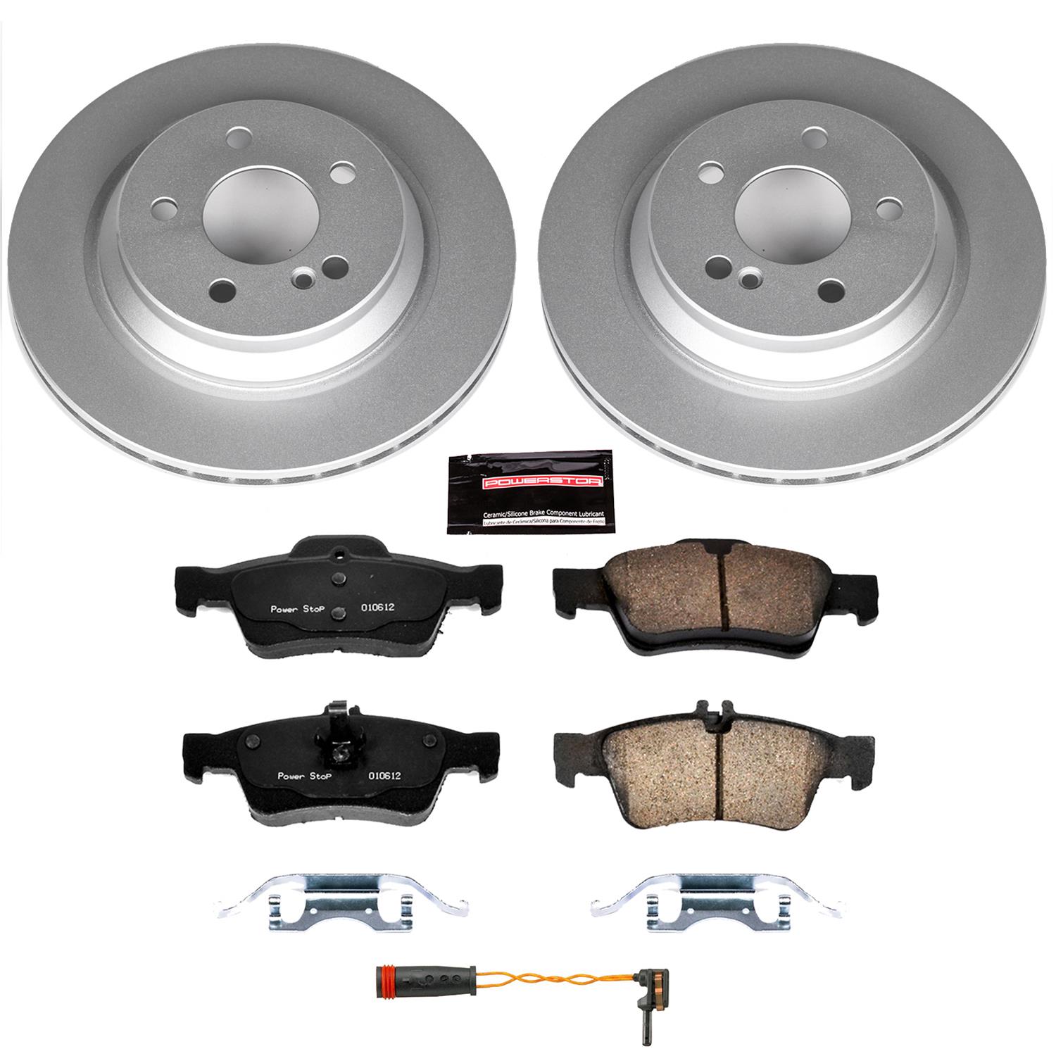 Power Stop 03-06 Mercedes-Benz S430 Front & Rear Z23 Evolution Sport Coated Brake Kit (1x psbCRK6567, 1x psbCRK5120) thumbnail 5