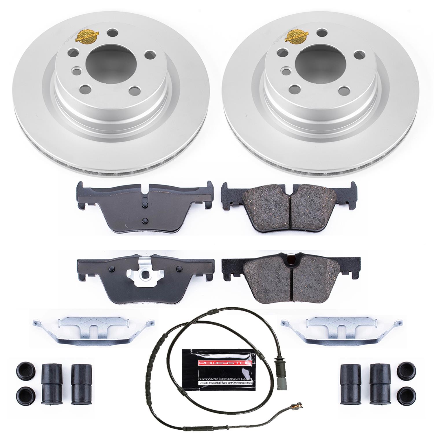 Power Stop 14-16 BMW 228i Front & Rear Z23 Evolution Sport Coated Brake Kit (1x psbCRK6656, 1x psbCRK6743) thumbnail 5
