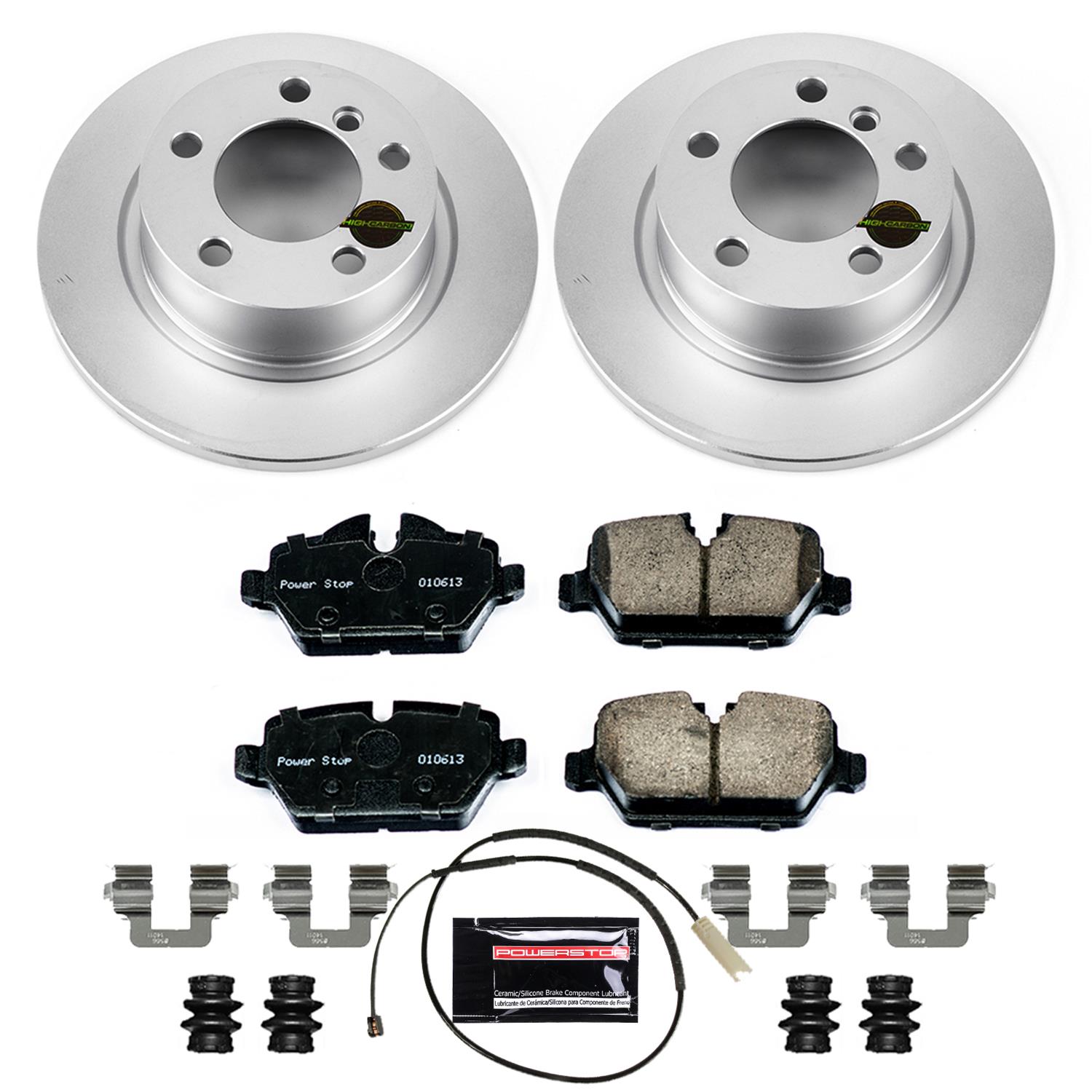 Power Stop 11-16 Mini Cooper Countryman Front & Rear Z23 Evolution Sport Coated Brake Kit (1x psbCRK6664, 1x psbCRK6665) thumbnail 3
