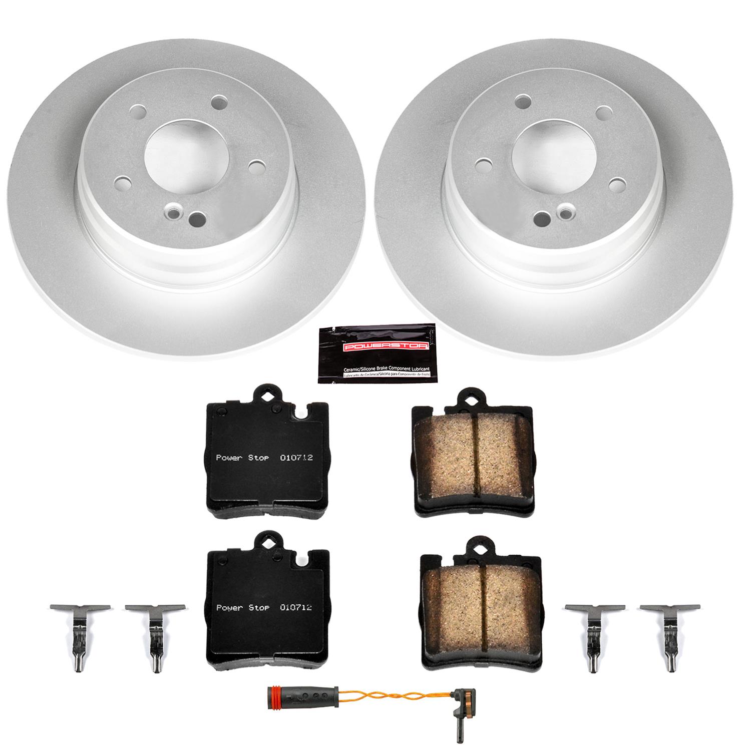 Power Stop 06-08 Mercedes-Benz SLK280 Front & Rear Z23 Evolution Sport Coated Brake Kit (1x psbCRK6713, 1x psbCRK6698) thumbnail 3