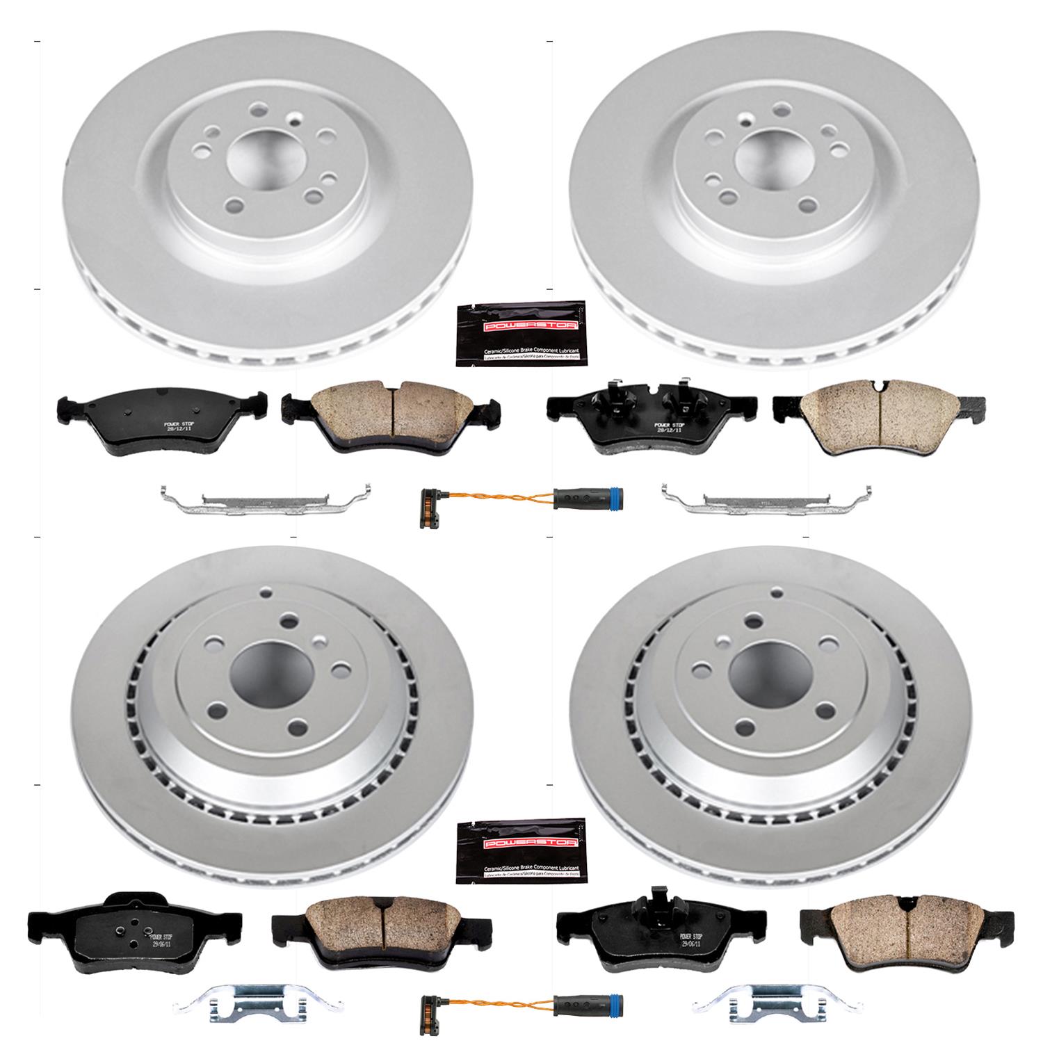 Power Stop 05-06 Mercedes-Benz G55 AMG Front & Rear Z23 Evolution Sport Coated Brake Kit (1x psbCRK6706, 1x psbCRK6708) thumbnail 4