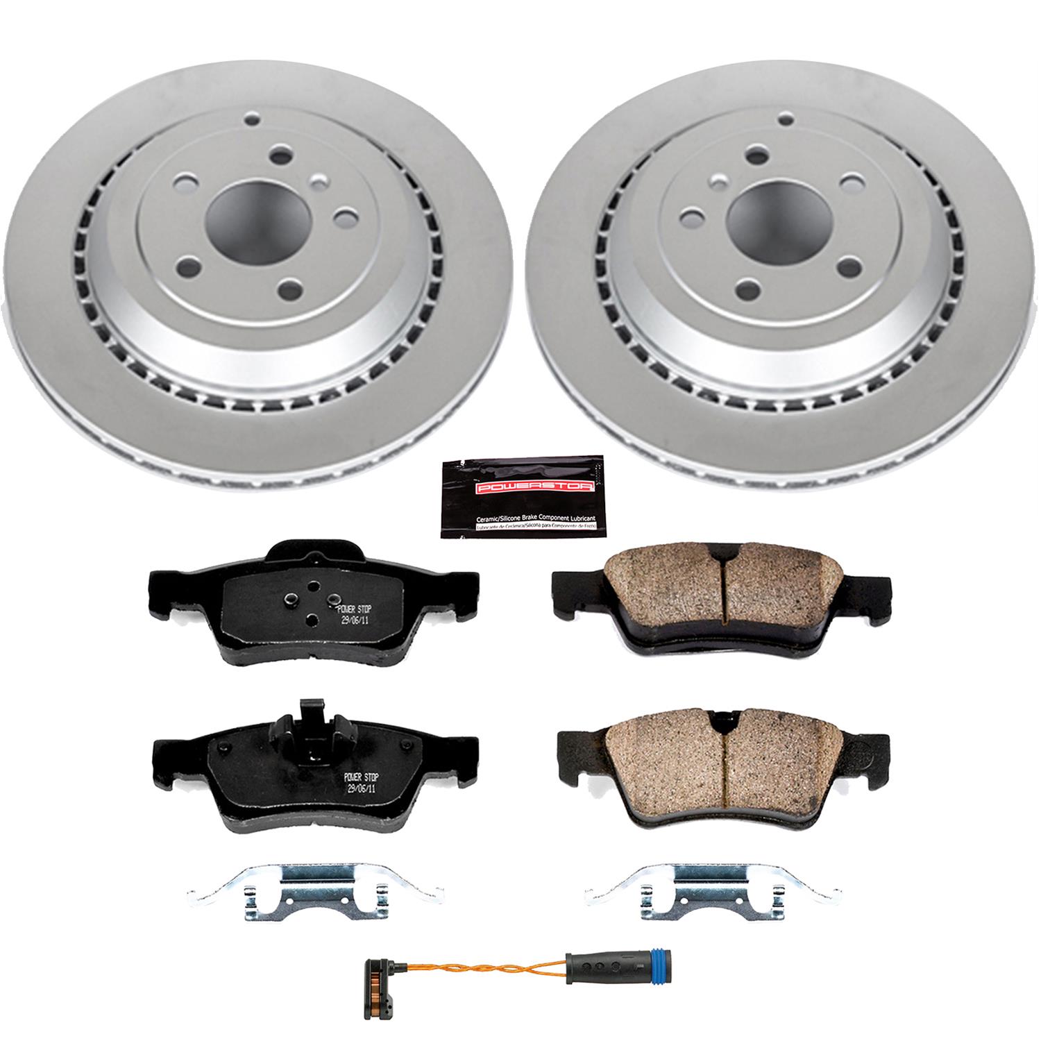 Power Stop 10-11 Mercedes-Benz ML450 Front & Rear Z23 Evolution Sport Coated Brake Kit (1x psbCRK6709, 1x psbCRK6708) thumbnail 6