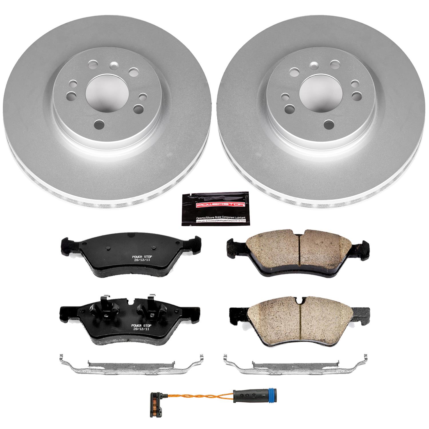 Power Stop 10-11 Mercedes-Benz ML450 Front & Rear Z23 Evolution Sport Coated Brake Kit (1x psbCRK6709, 1x psbCRK6712) thumbnail 4