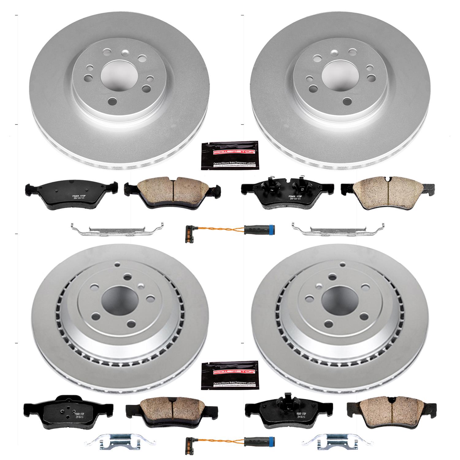 Power Stop 10-11 Mercedes-Benz ML450 Front & Rear Z23 Evolution Sport Coated Brake Kit (1x psbCRK6709, 1x psbCRK6708) thumbnail 4