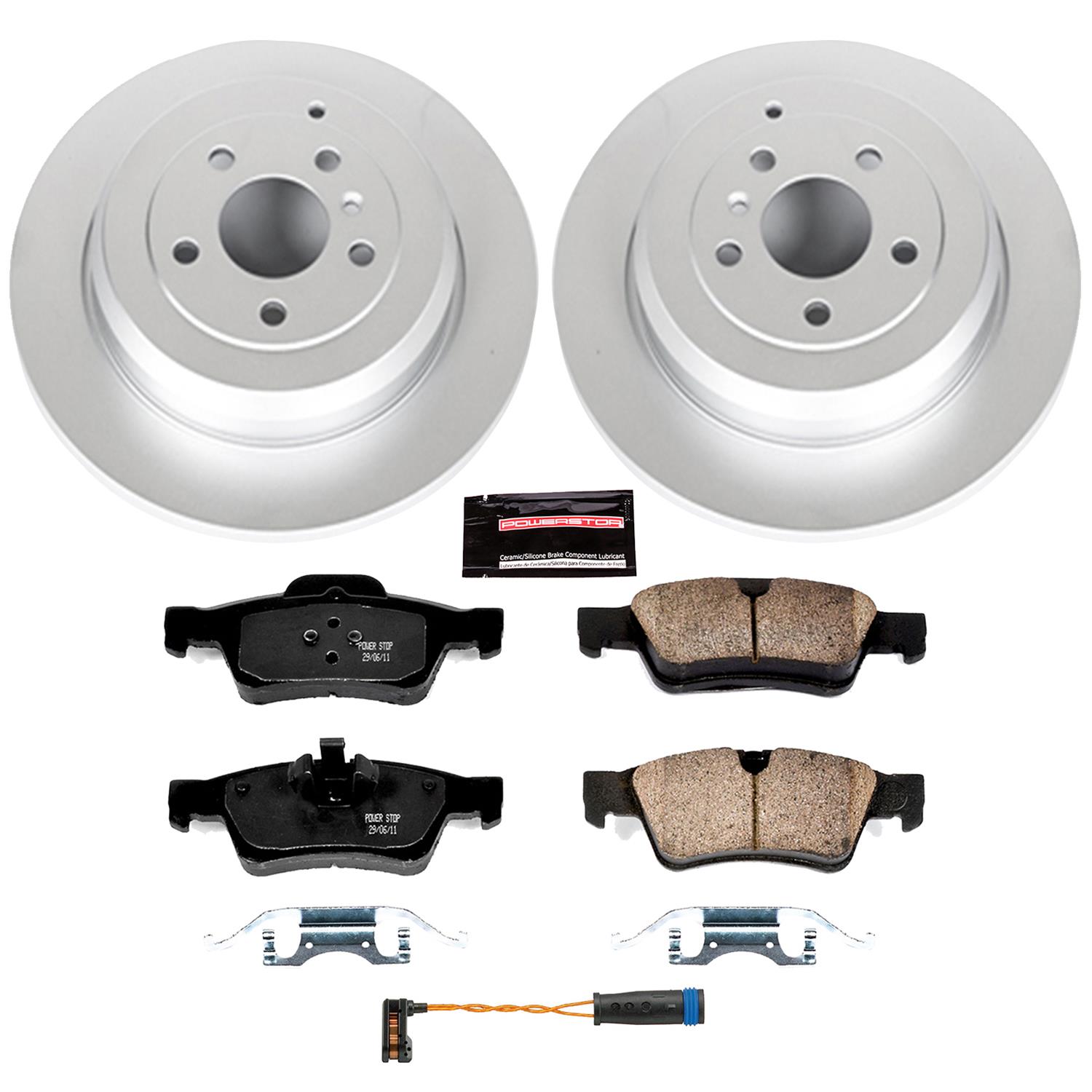Power Stop 10-11 Mercedes-Benz ML450 Front & Rear Z23 Evolution Sport Coated Brake Kit (1x psbCRK6709, 1x psbCRK6712) thumbnail 6