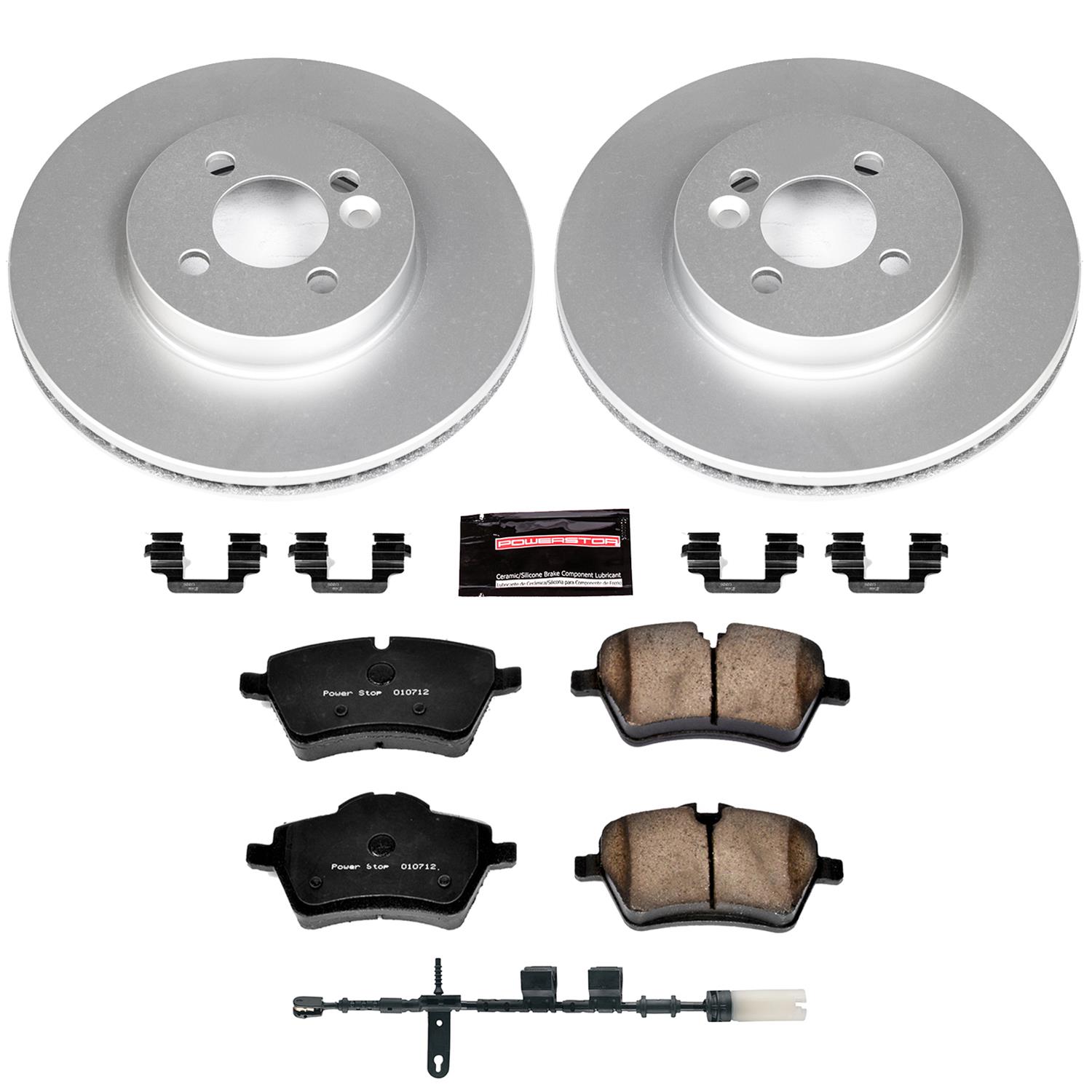 Power Stop 11-16 Mini Cooper Front & Rear Z23 Evolution Sport Coated Brake Kit (1x psbCRK6741, 1x psbCRK6331) thumbnail 5