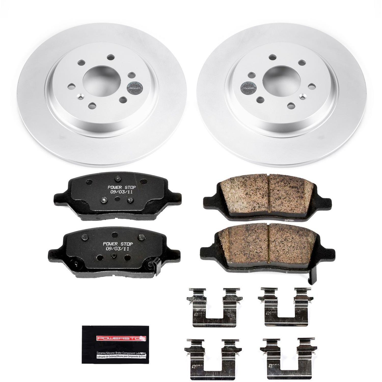 Power Stop 14-17 Mobility Ventures MV-1 Front & Rear Z17 Evolution Geomet Coated Brake Kit (1x psbCRK6800, 1x psbCRK6802) thumbnail 4