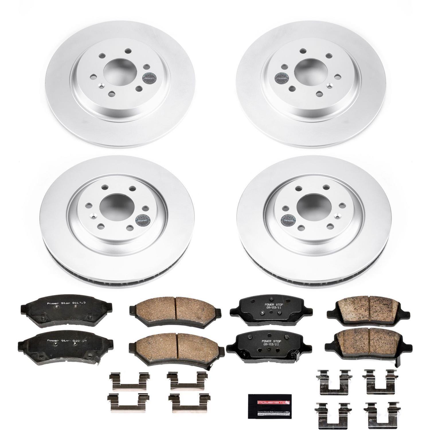 Power Stop 14-17 Mobility Ventures MV-1 Front & Rear Z17 Evolution Geomet Coated Brake Kit (1x psbCRK6800, 1x psbCRK6802) thumbnail 6