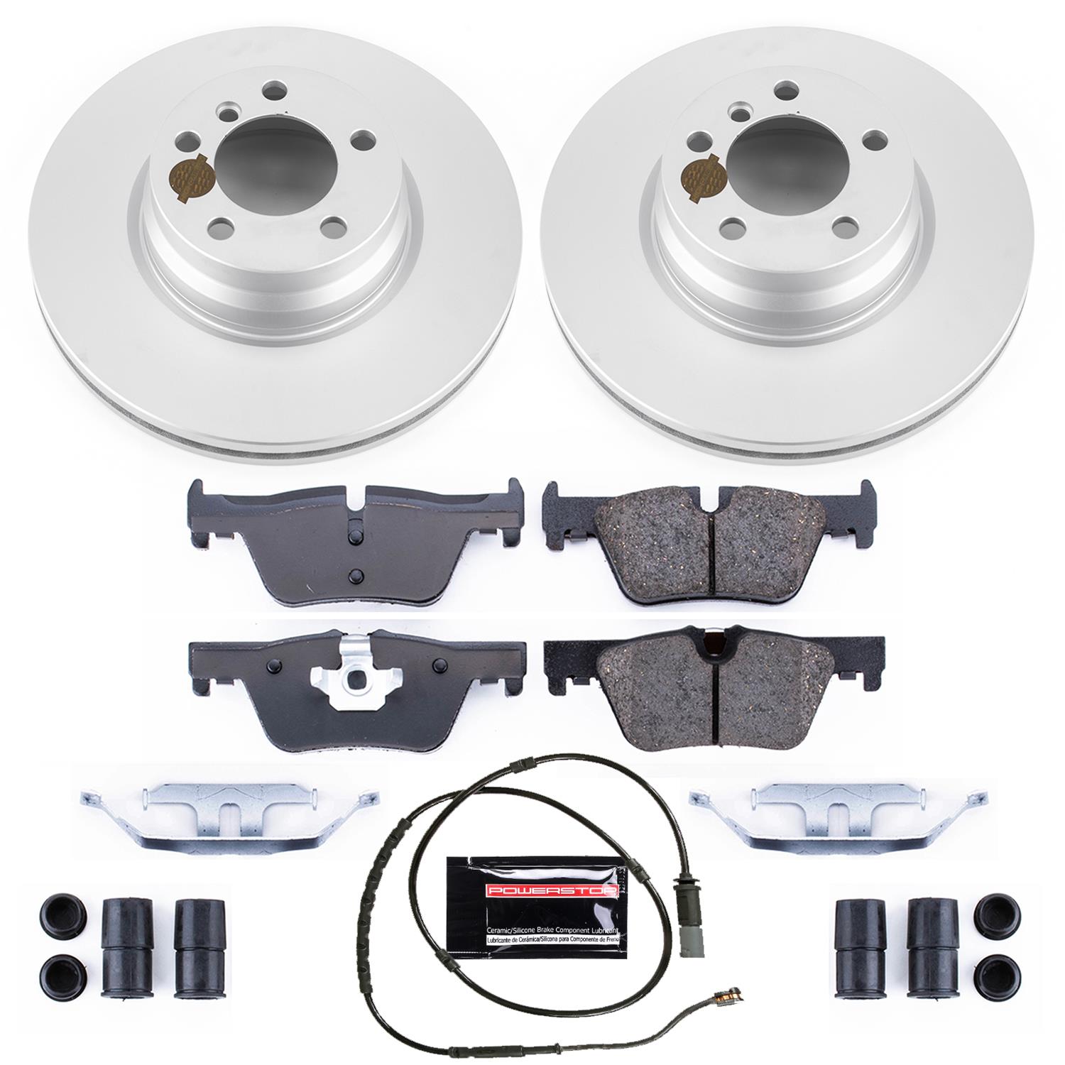 Power Stop 13-14 BMW 328i xDrive Front & Rear Z23 Evolution Sport Coated Brake Kit (1x psbCRK6854, 1x psbCRK6852) thumbnail 2