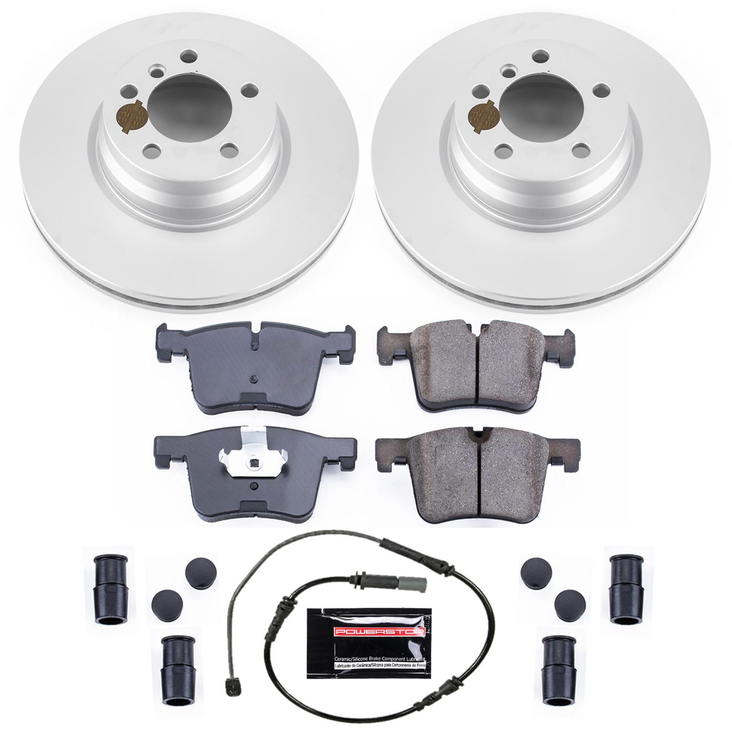 Power Stop 13-14 BMW 328i xDrive Front & Rear Z23 Evolution Sport Coated Brake Kit (1x psbCRK6854, 1x psbCRK6852) thumbnail 4