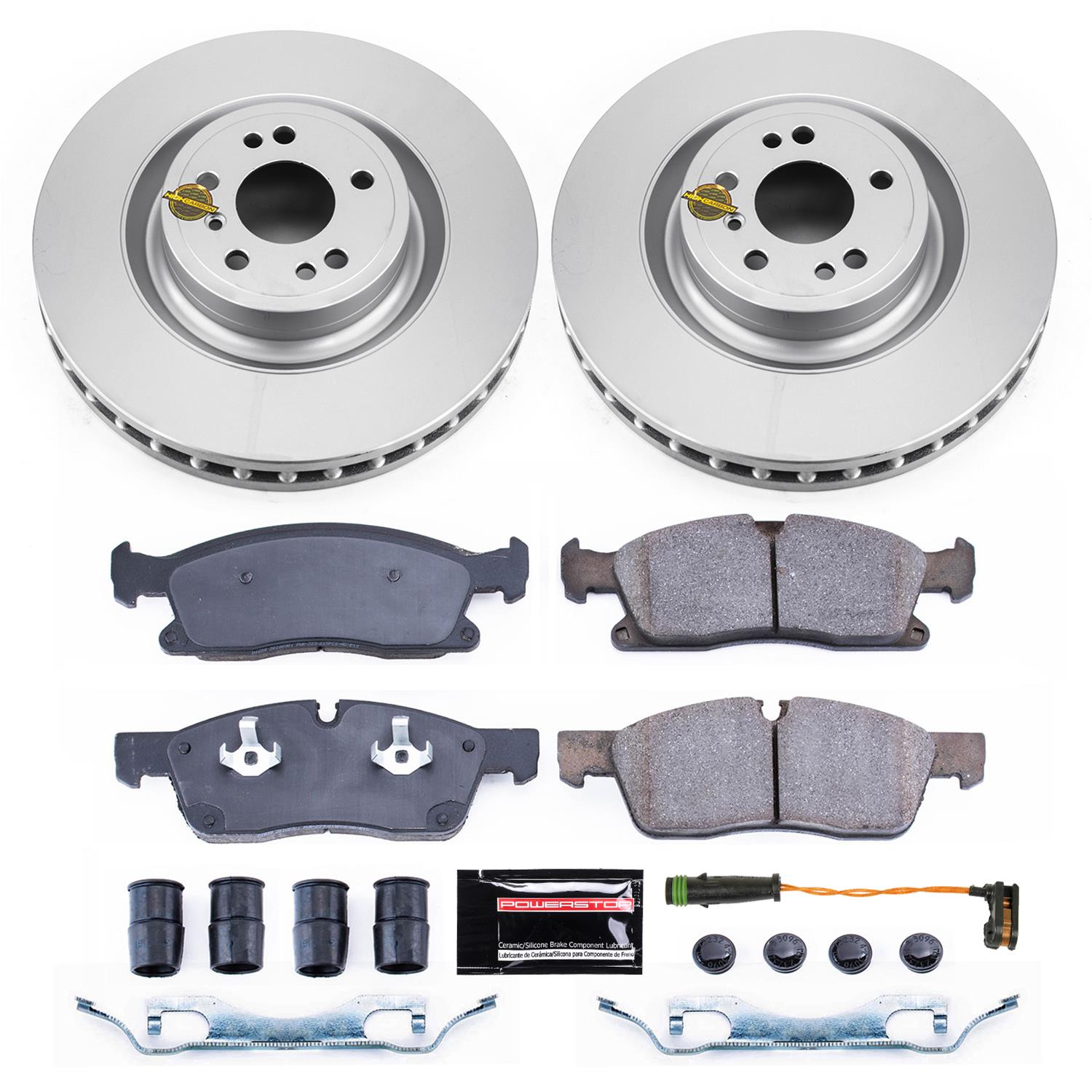 Power Stop 2017 Mercedes-Benz GLS450 Front & Rear Z23 Evolution Sport Coated Brake Kit (1x psbCRK6903, 1x psbCRK7448) thumbnail 4