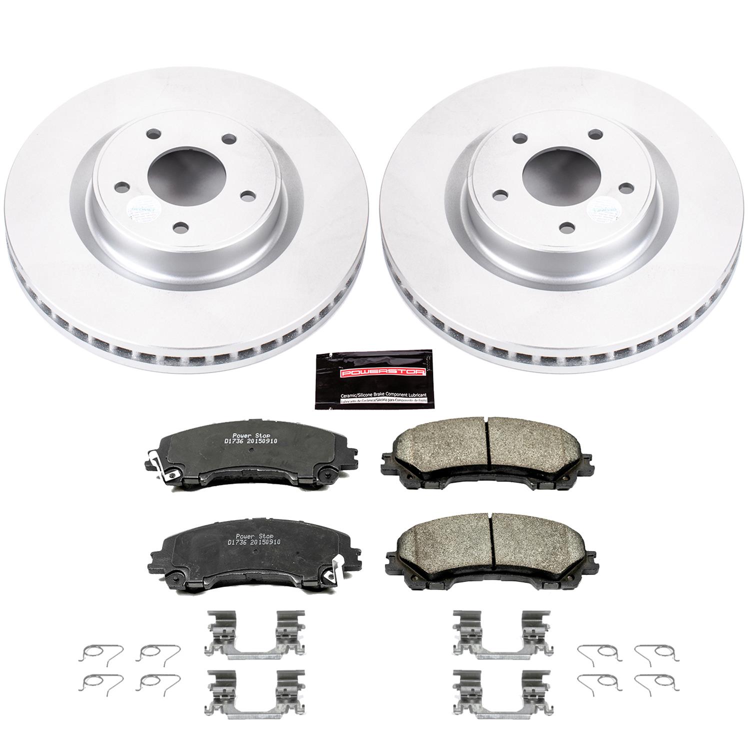 Power Stop 16-17 Infiniti QX50 Front & Rear Z17 Evolution Geomet Coated Brake Kit (1x psbCRK179, 1x psbCRK6944) thumbnail 5