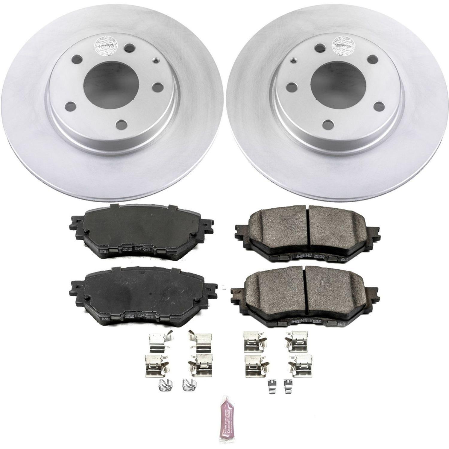 Power Stop 14-16 Mazda 3 Front & Rear Z17 Evolution Geomet Coated Brake Kit (1x psbCRK6975, 1x psbCRK6962) thumbnail 6