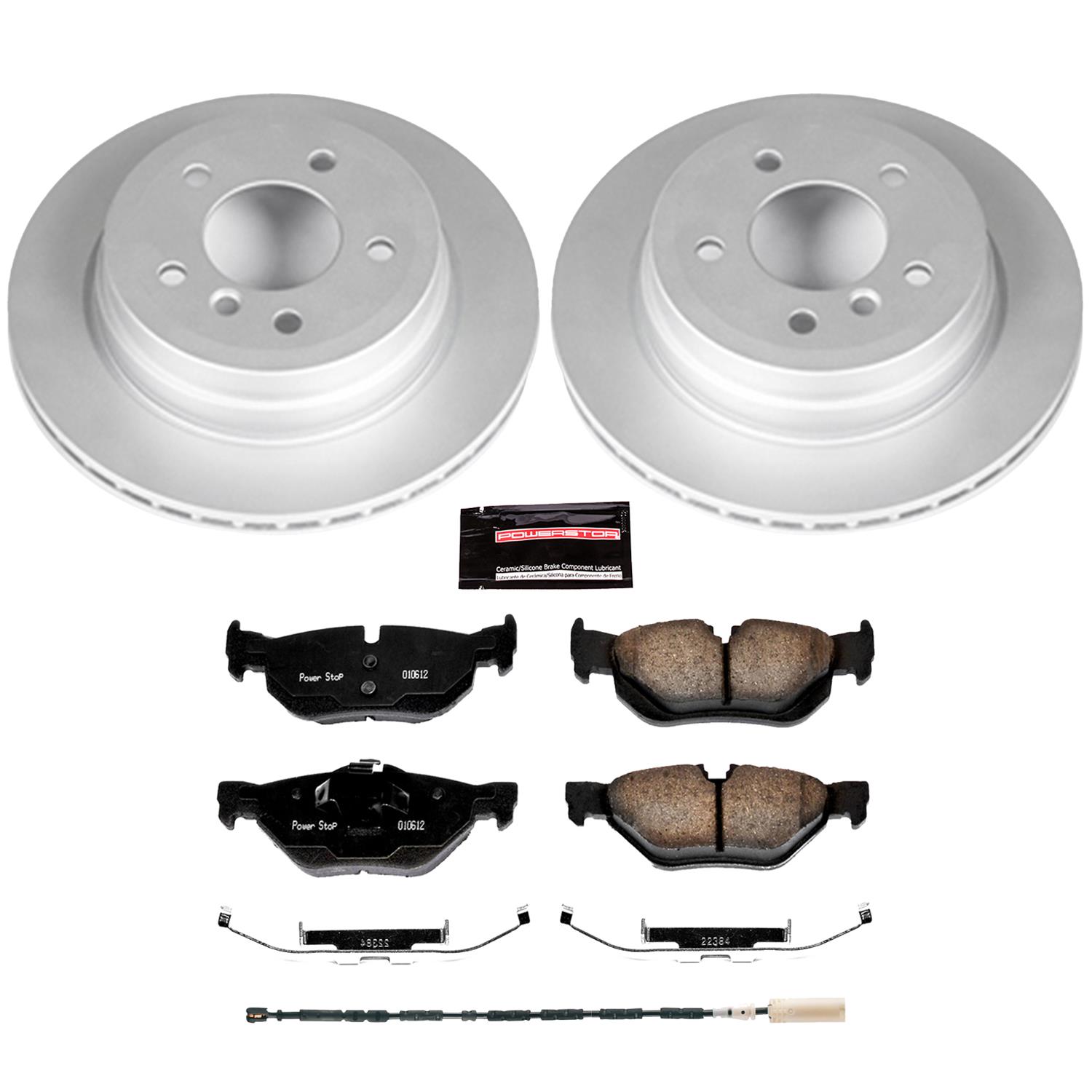 Power Stop 13-15 BMW X1 Front & Rear Z23 Evolution Sport Coated Brake Kit (1x psbCRK7008, 1x psbCRK7026) thumbnail 5