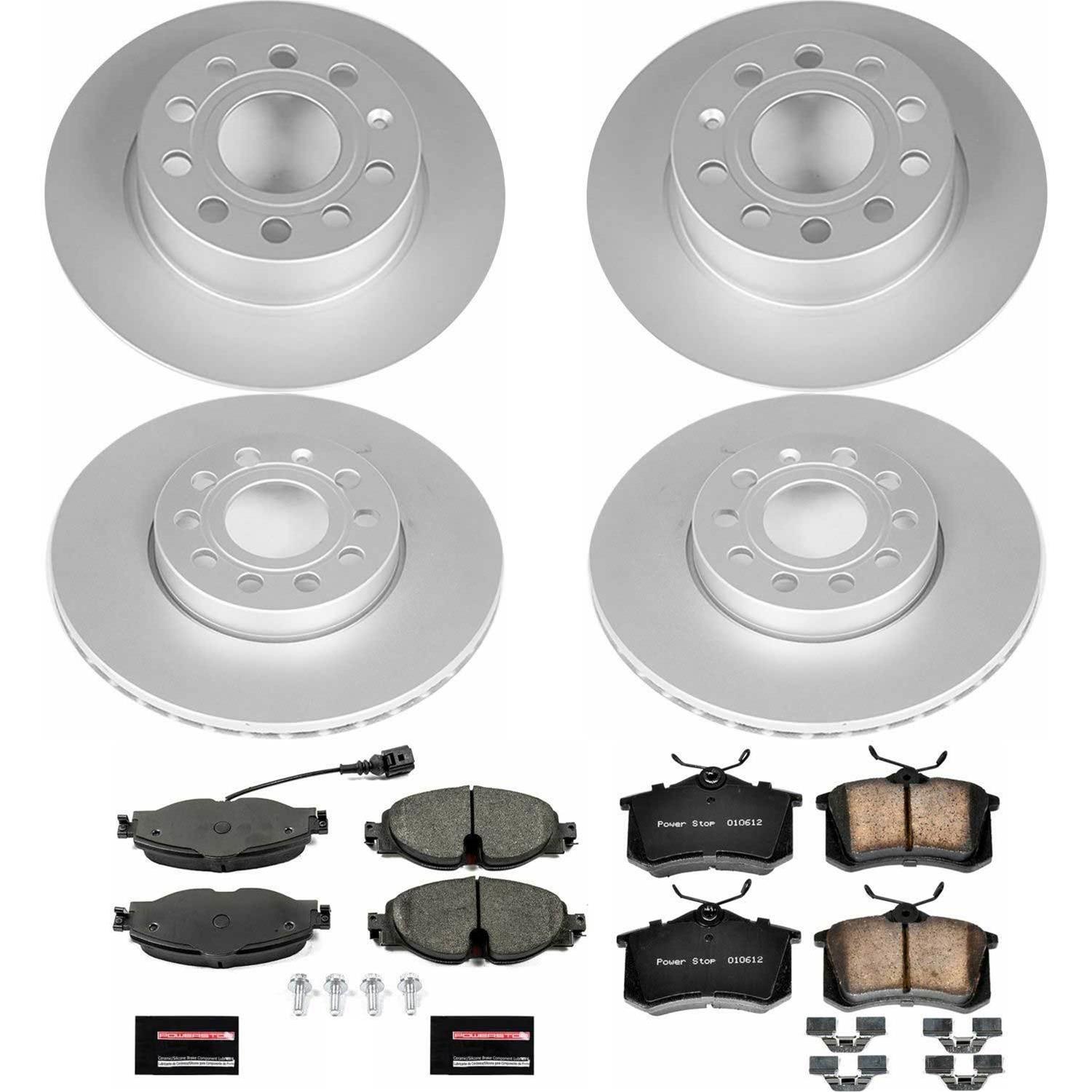 Power Stop 15-16 Volkswagen Golf Front & Rear Z23 Evolution Sport Coated Brake Kit (1x psbCRK5671, 1x psbCRK7080) thumbnail 4