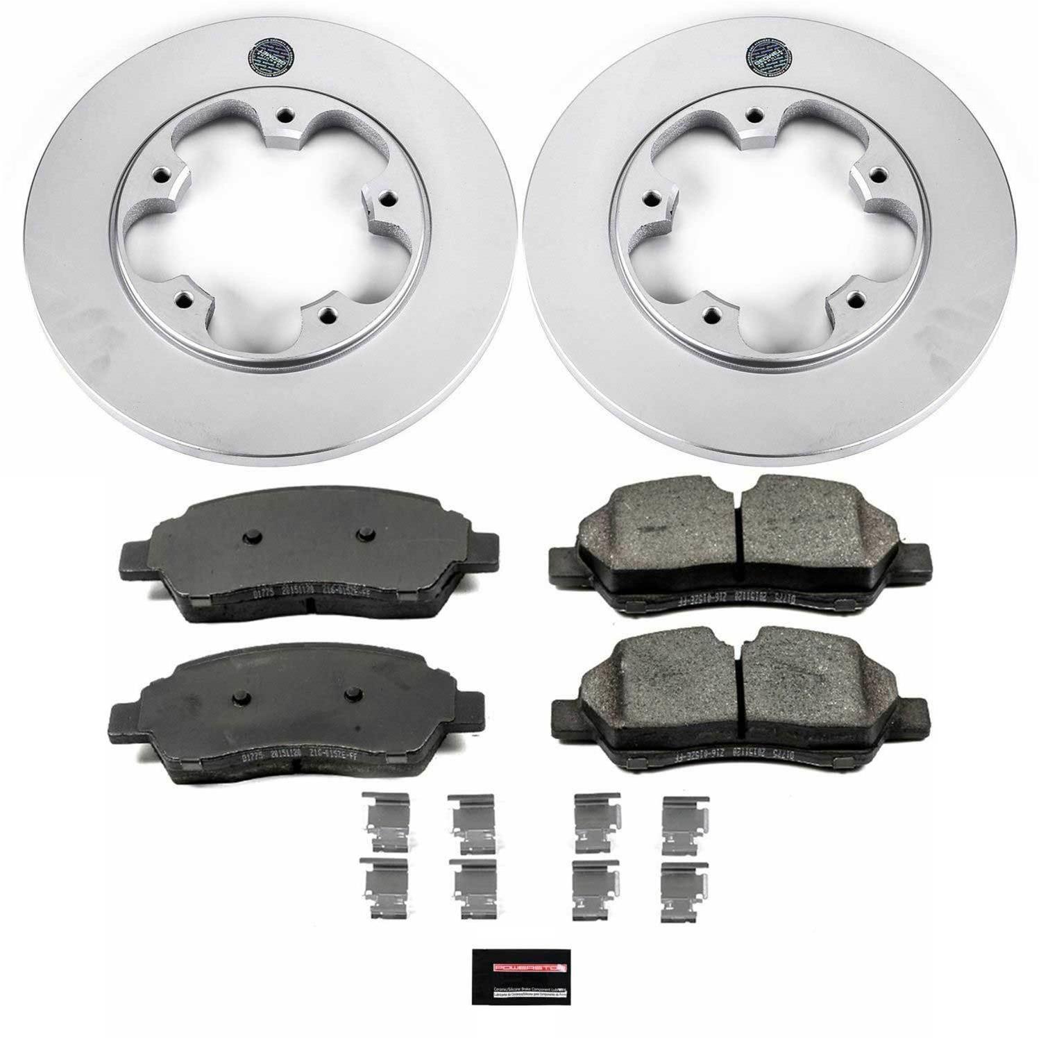 Power Stop 15-19 Ford Transit-150 Front & Rear Z17 Evolution Geomet Coated Brake Kit (1x psbCRK7150, 1x psbCRK7145) thumbnail 4