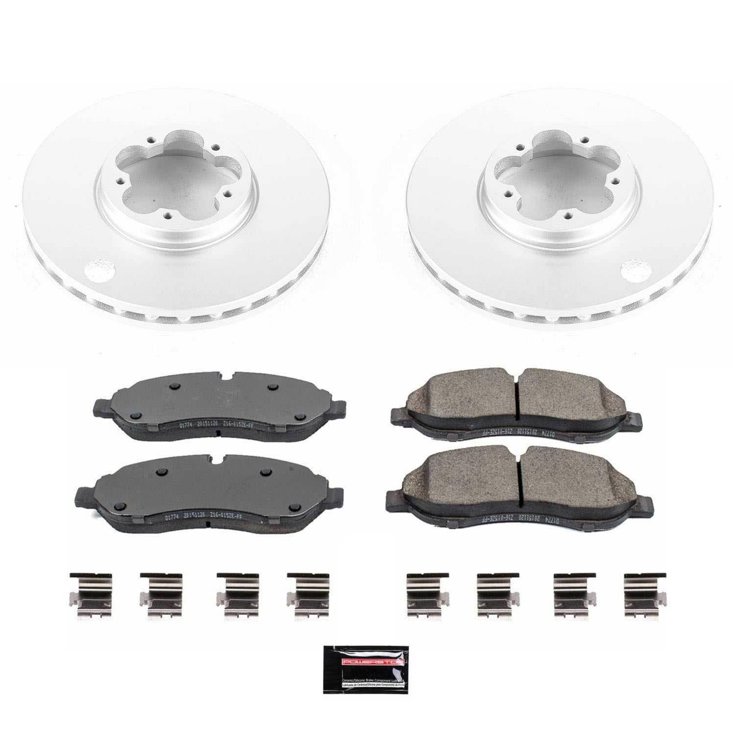 Power Stop 15-19 Ford Transit-150 Front & Rear Z17 Evolution Geomet Coated Brake Kit (1x psbCRK7150, 1x psbCRK7145) thumbnail 8