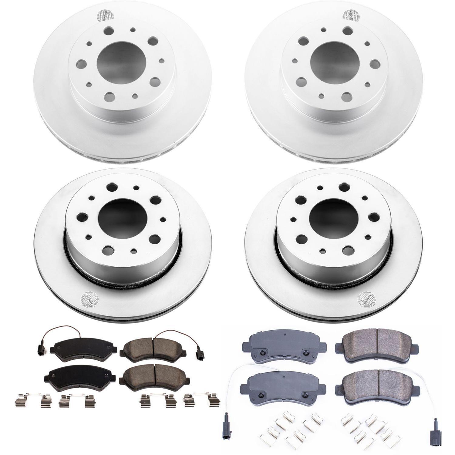 Power Stop 14-15 Ram ProMaster 1500 Front & Rear Z17 Evolution Geomet Coated Brake Kit (1x psbCRK7303, 1x psbCRK7313) thumbnail 6