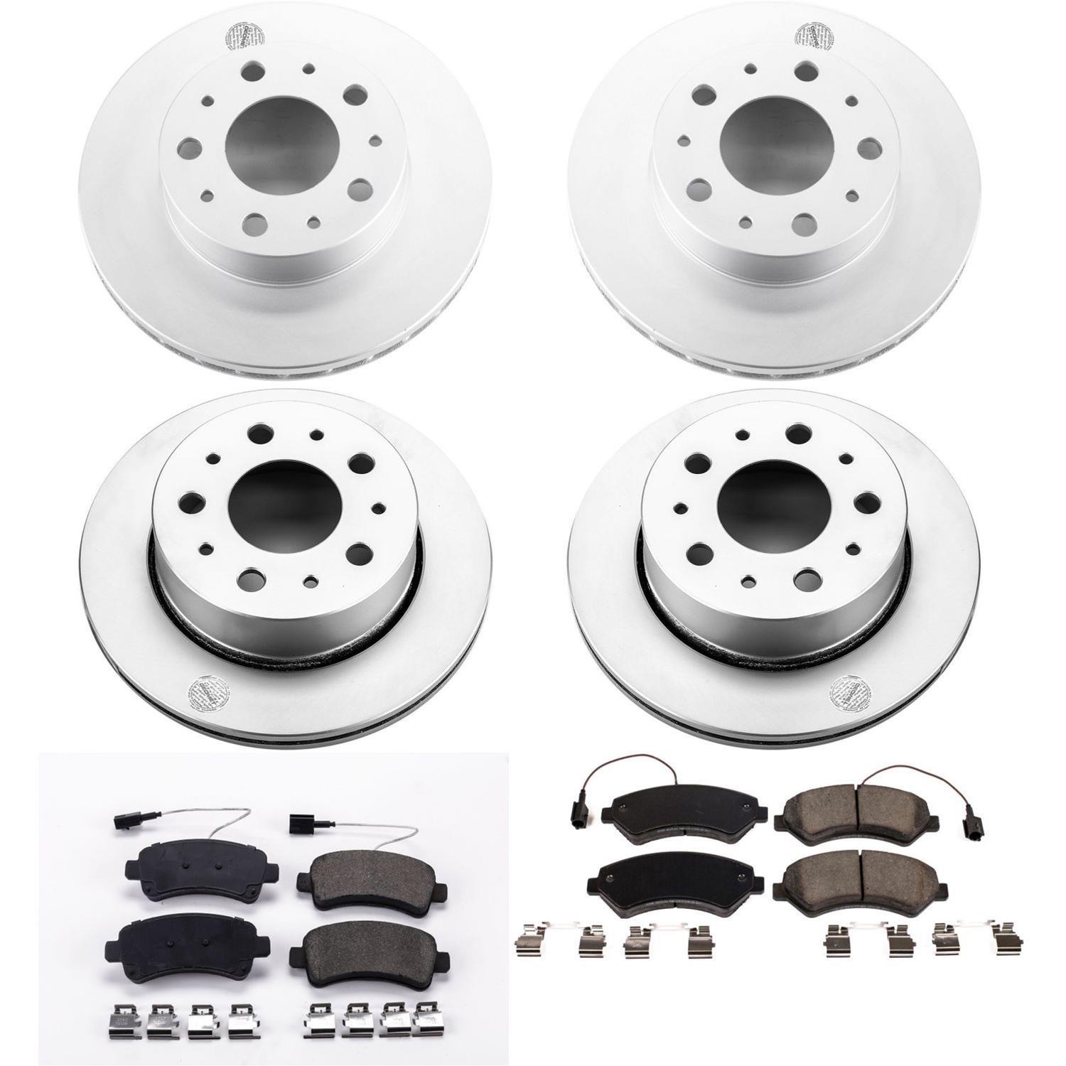 Power Stop 15-19 Ram ProMaster 1500 Front & Rear Z17 Evolution Geomet Coated Brake Kit (1x psbCRK7303, 1x psbCRK7314) thumbnail 3