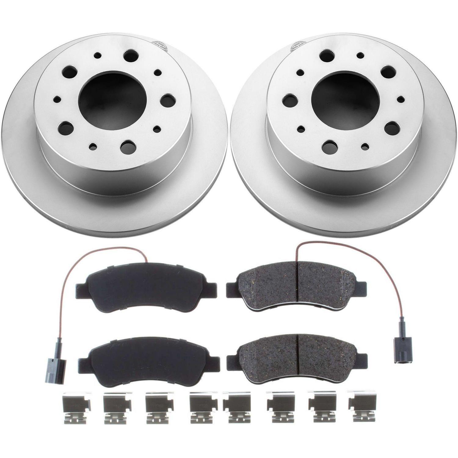 Power Stop 14-19 Ram ProMaster 1500 Front & Rear Z17 Evolution Geomet Coated Brake Kit (1x psbCRK7306, 1x psbCRK7310) thumbnail 5