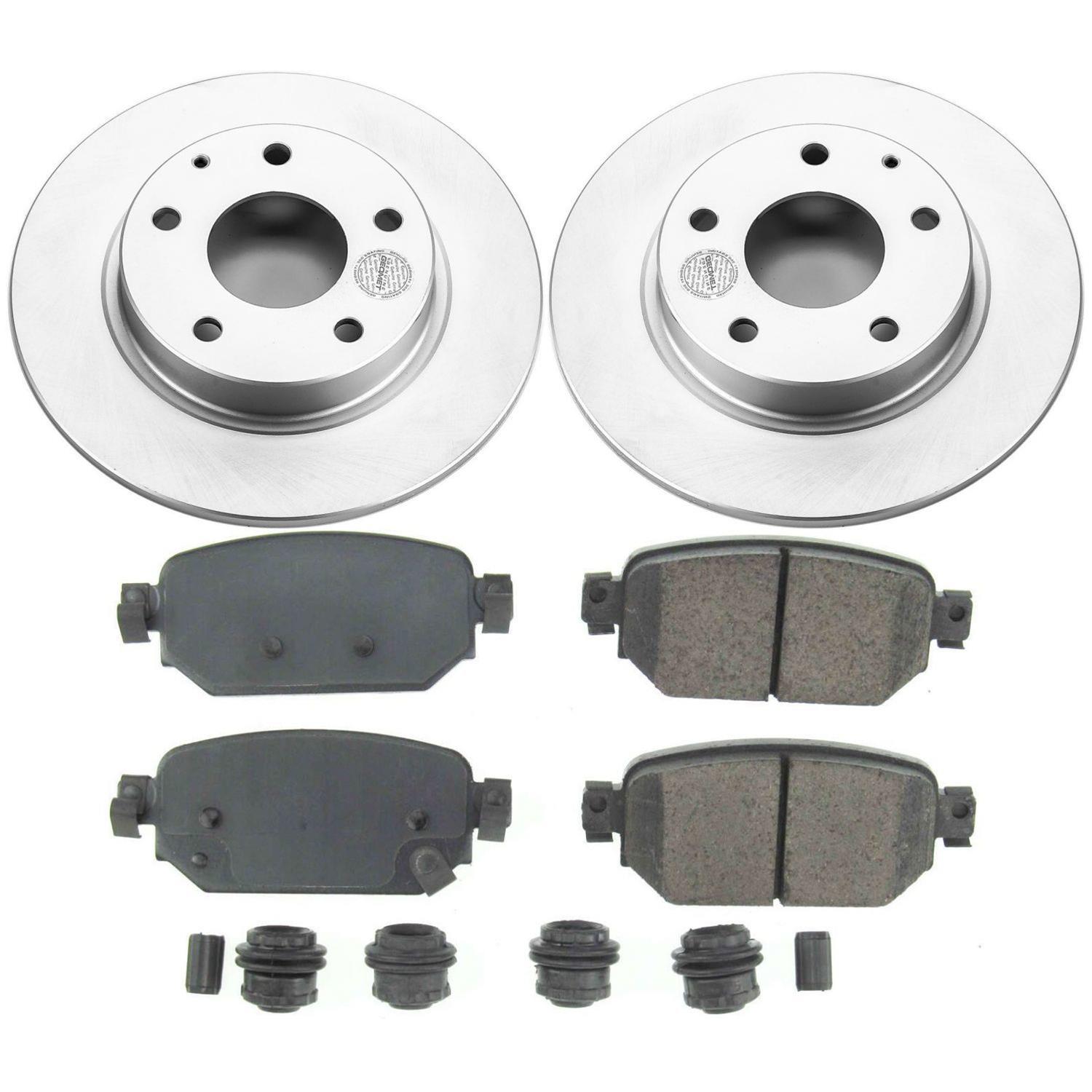 Power Stop 2019 Mazda CX-3 Front & Rear Z17 Evolution Geomet Coated Brake Kit (1x psbCRK7515, 1x psbCRK6974) thumbnail 6