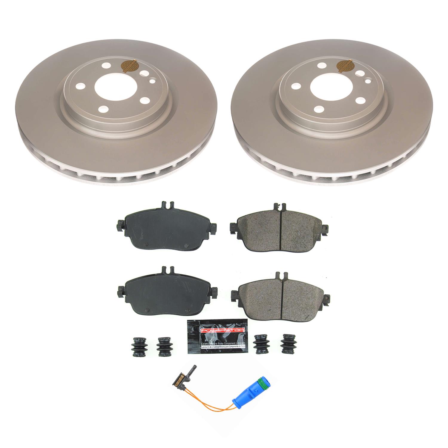 Power Stop 17-19 Infiniti QX30 Front & Rear Z17 Evolution Geomet Coated Brake Kit (1x psbCRK7377, 1x psbCRK7674) thumbnail 7