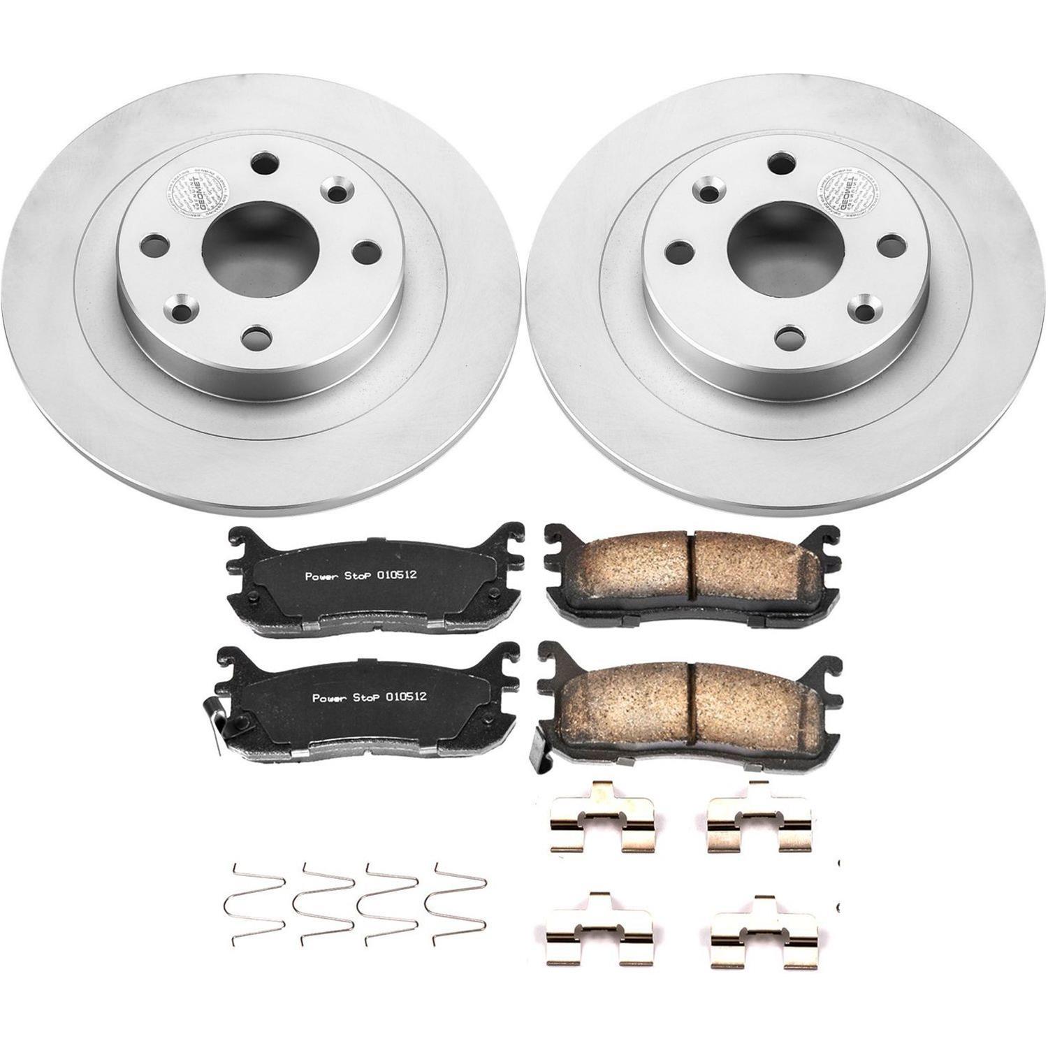 Power Stop 94-97 Mazda Miata Front & Rear Z17 Evolution Geomet Coated Brake Kit (1x psbCRK793, 1x psbCRK772) thumbnail 6