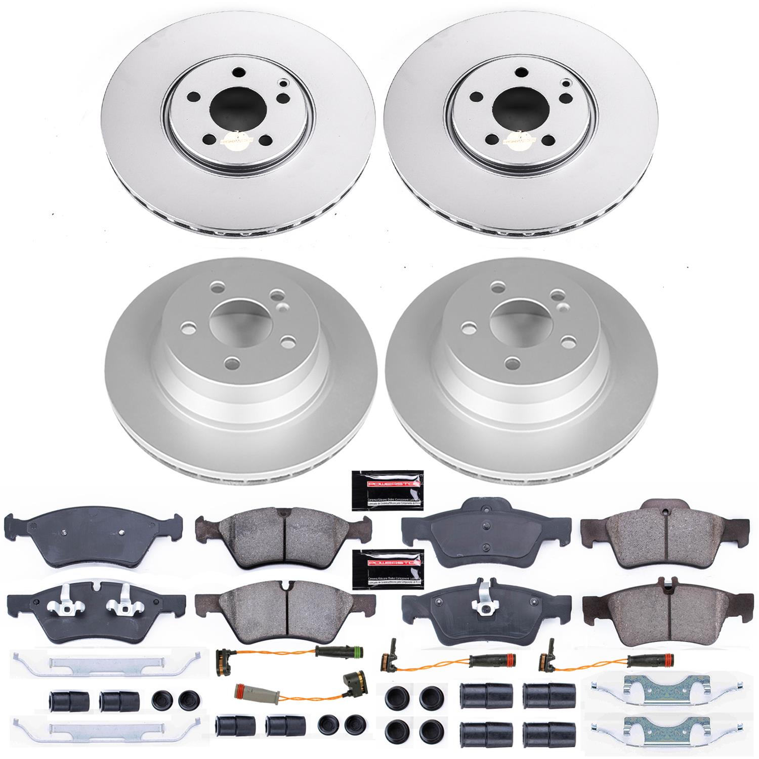 Power Stop 2006 Mercedes-Benz E500 Front & Rear Z23 Evolution Sport Coated Brake Kit (1x psbCRK7768, 1x psbCRK5322) thumbnail 5