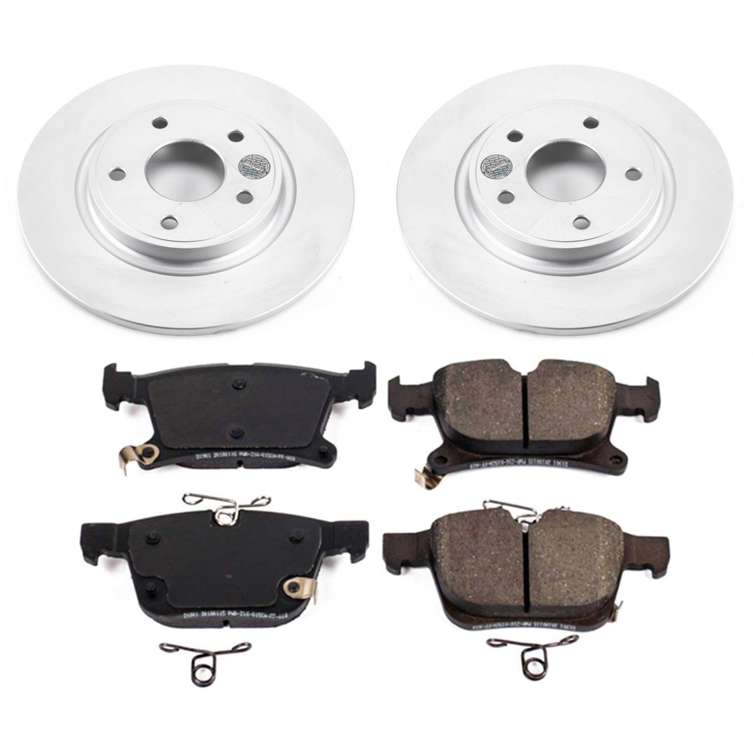 Power Stop 17-19 Chrysler Pacifica Front & Rear Z17 Evolution Geomet Coated Brake Kit (1x psbCRK7845, 1x psbCRK5959) thumbnail 8