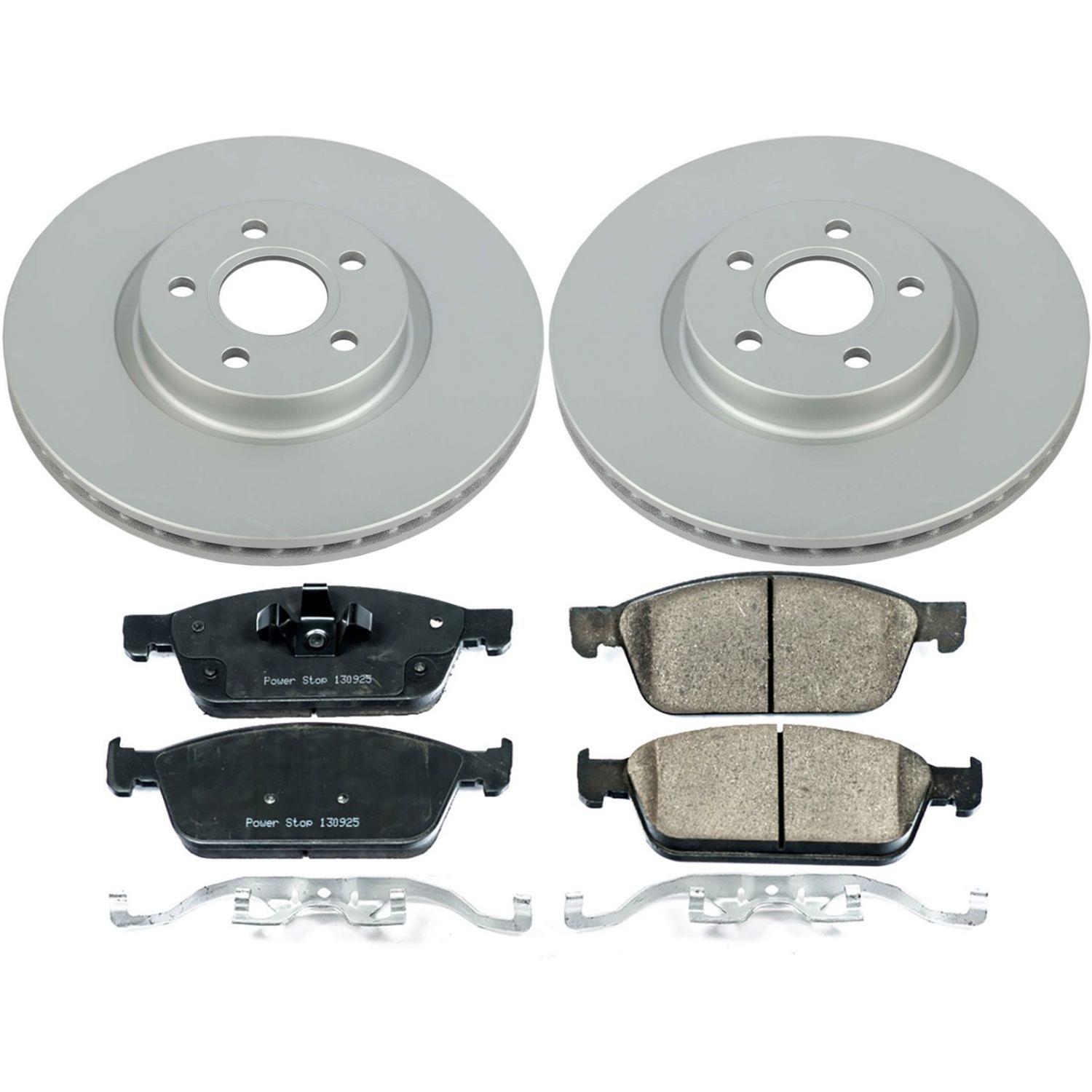 Power Stop 18-19 Ford Transit Connect Front & Rear Z17 Evolution Geomet Coated Brake Kit (1x psbCRK8175, 1x psbCRK8176) thumbnail 7