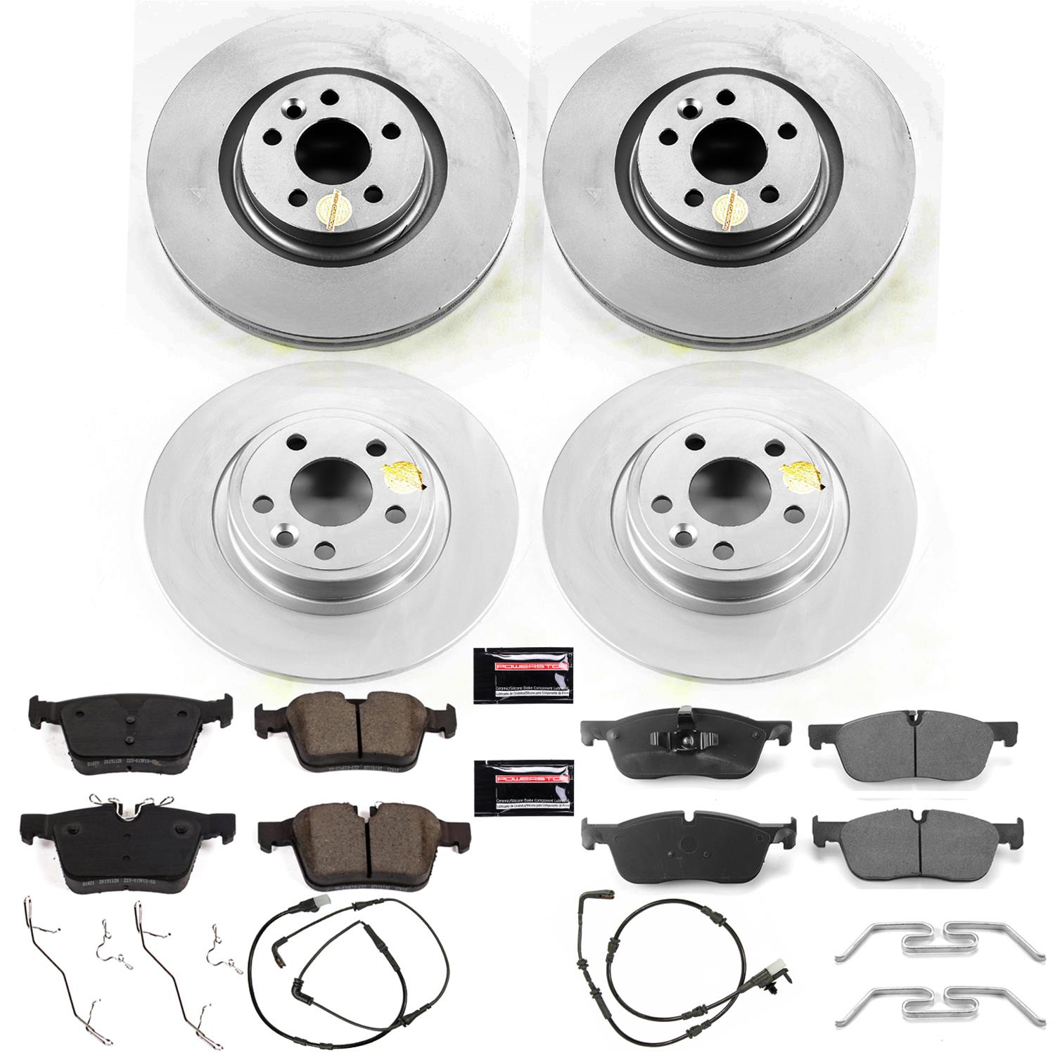 Power Stop 18-19 Land Rover Discovery Sport Front & Rear Z23 Evolution Sport Coated Brake Kit (1x psbCRK8109, 1x psbCRK7991) thumbnail 8