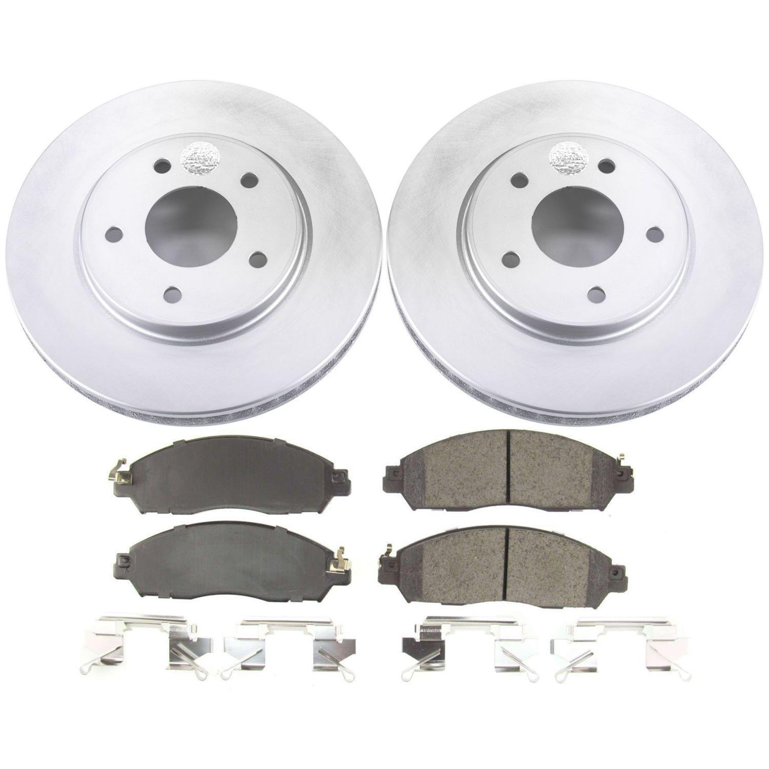 Power Stop 18-19 Nissan Leaf Front & Rear Z17 Evolution Geomet Coated Brake Kit (1x psbCRK8275, 1x psbCRK6761) thumbnail 8