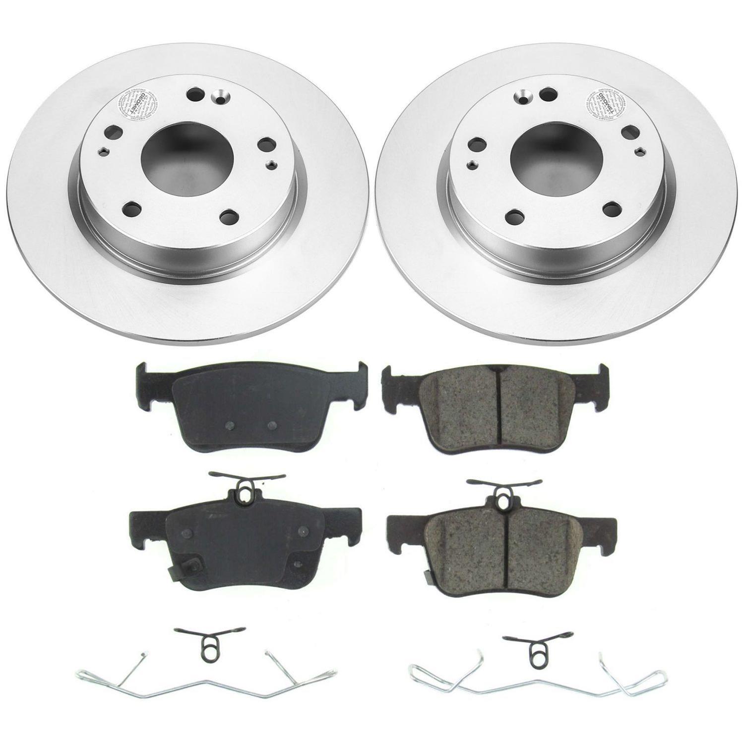 Power Stop 2019 Honda Insight Front & Rear Z17 Evolution Geomet Coated Brake Kit (1x psbCRK8330, 1x psbCRK8318) thumbnail 6