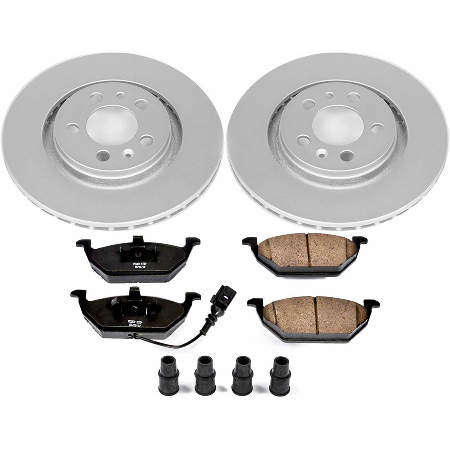 Power Stop 99-06 Volkswagen Beetle Front & Rear Z23 Evolution Sport Coated Brake Kit (1x psbCRK847, 1x psbCRK839) thumbnail 7