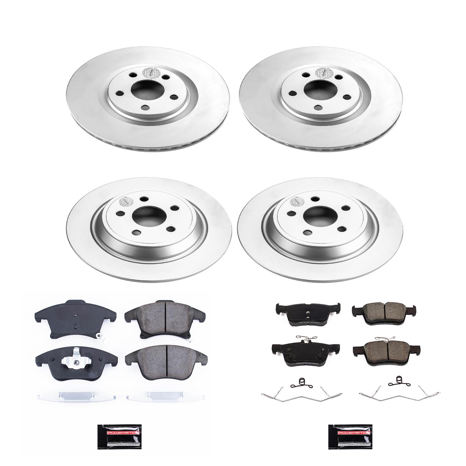 Power Stop 19-20 Ford Police Responder Hybrid Front & Rear Z17 Evolution Geomet Coated Brake Kit (1x psbCRK7417, 1x psbCRK8540) thumbnail 4