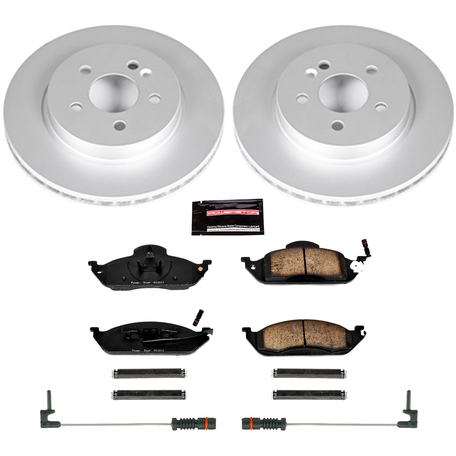 Power Stop 98-03 Mercedes-Benz ML320 Front & Rear Z23 Evolution Sport Coated Brake Kit (1x psbCRK864, 1x psbCRK866) thumbnail 6