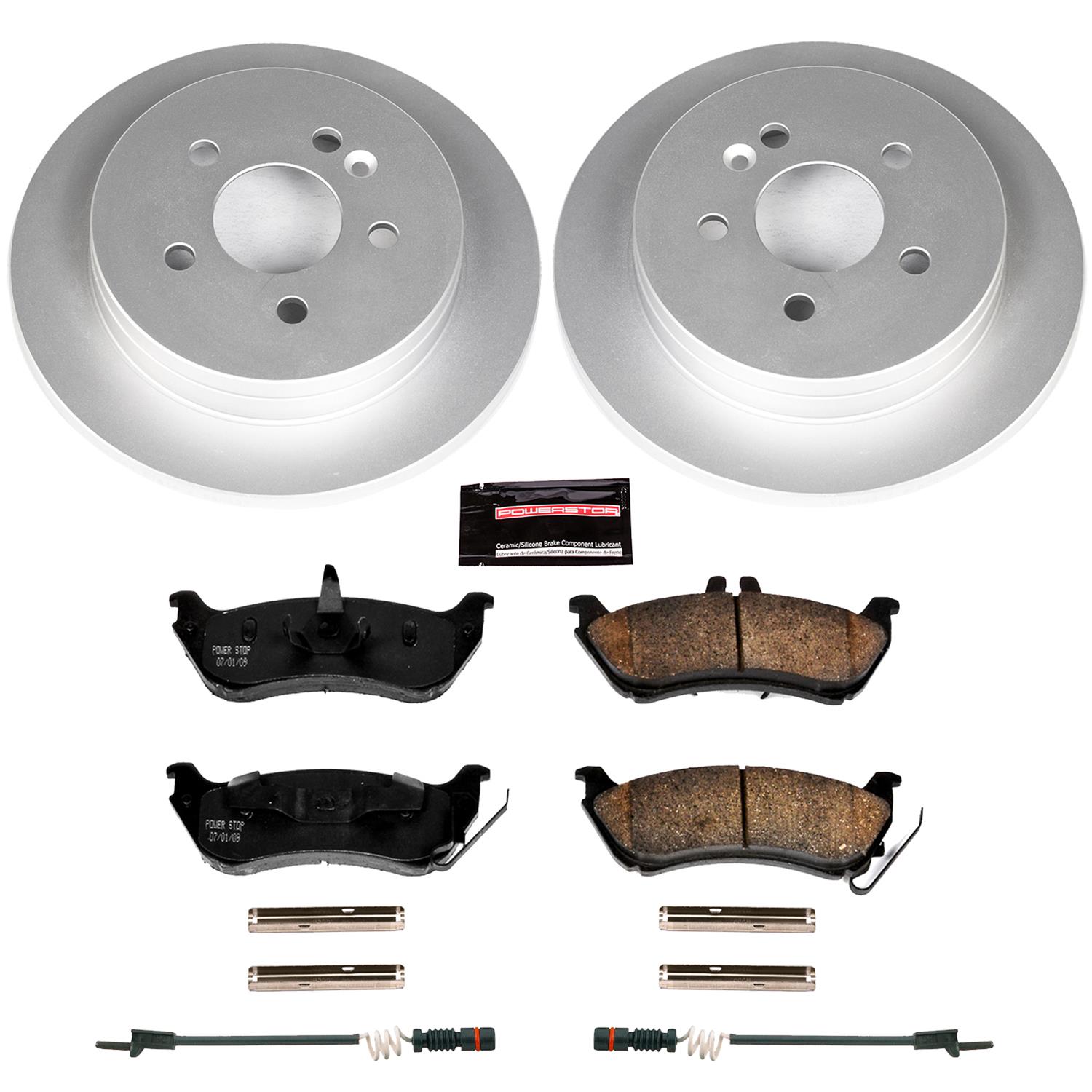Power Stop 98-03 Mercedes-Benz ML320 Front & Rear Z23 Evolution Sport Coated Brake Kit (1x psbCRK864, 1x psbCRK866) thumbnail 3