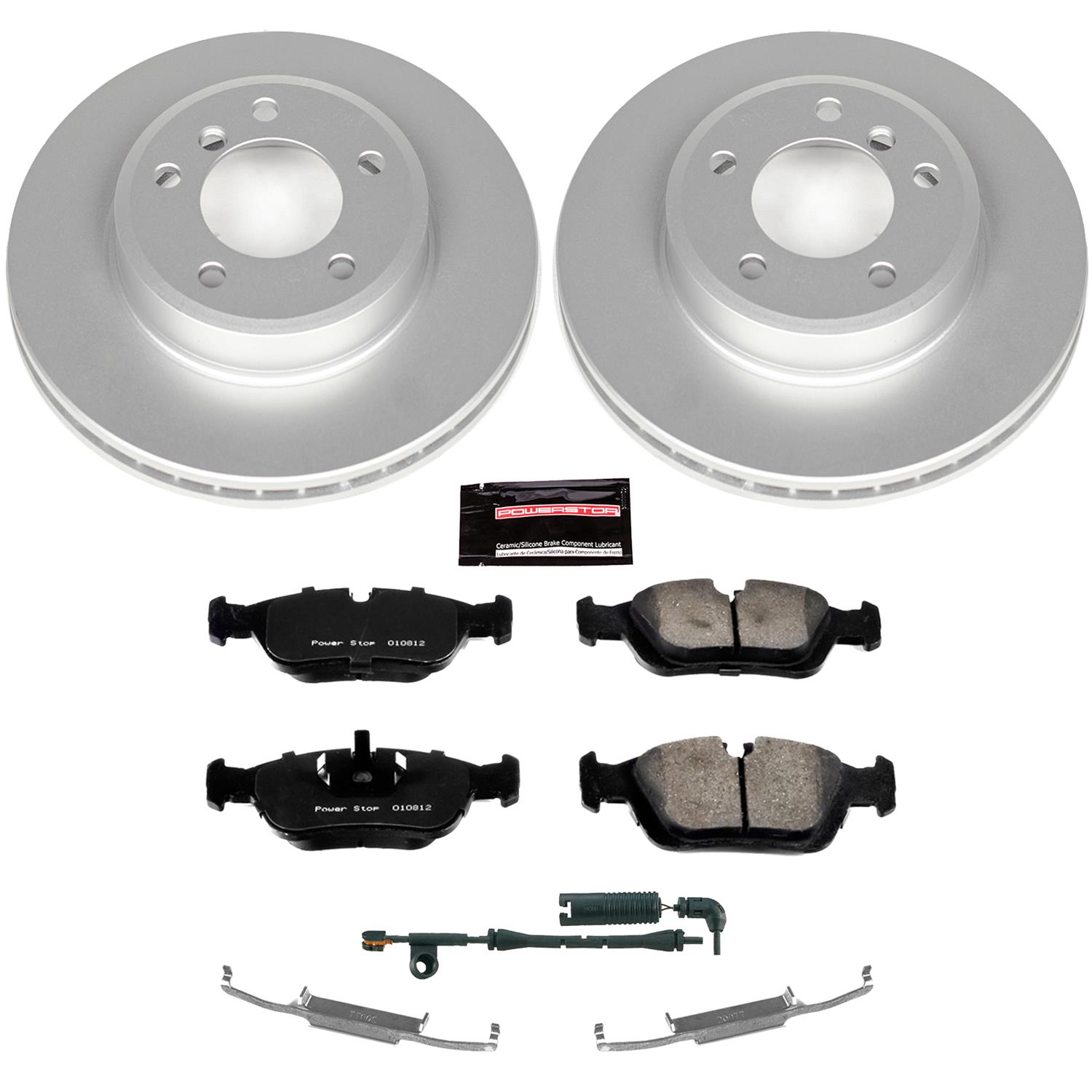 Power Stop 03-08 BMW Z4 Front & Rear Z23 Evolution Sport Coated Brake Kit (1x psbCRK869, 1x psbCRK962) thumbnail 6