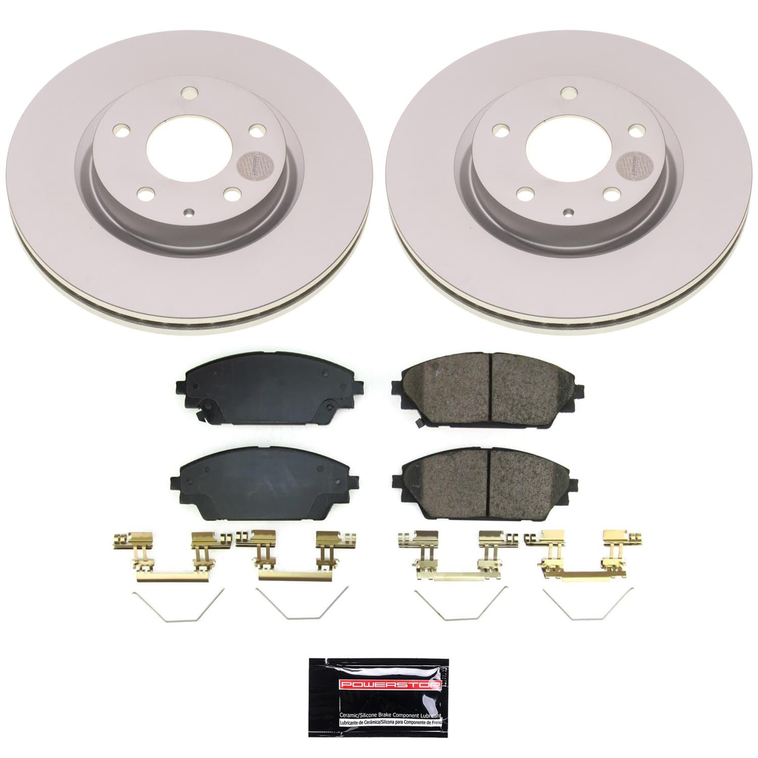 Power Stop 20-22 Mazda CX-30 Front Z17 Coated Brake Kit thumbnail 5
